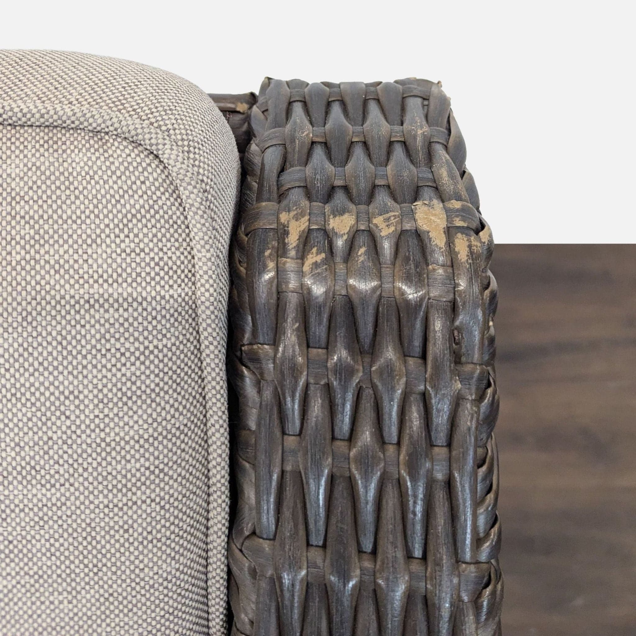 Threshold All-Weather Wicker Outdoor Lounge Chair - Thumbnail 7