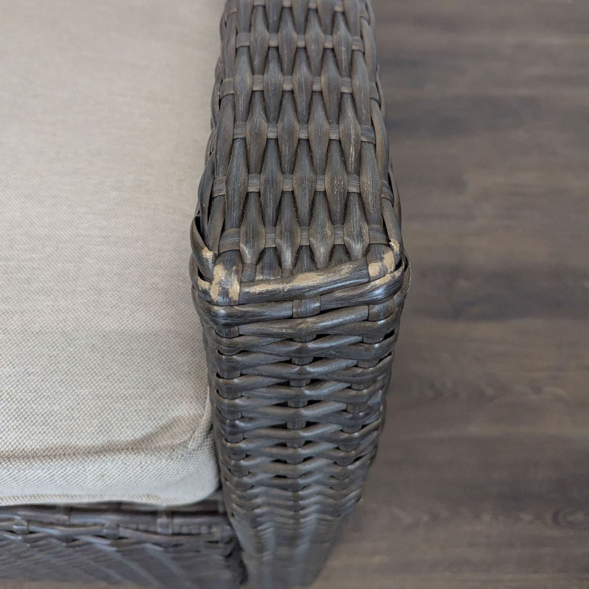 Threshold All-Weather Wicker Outdoor Lounge Chair - Thumbnail 5