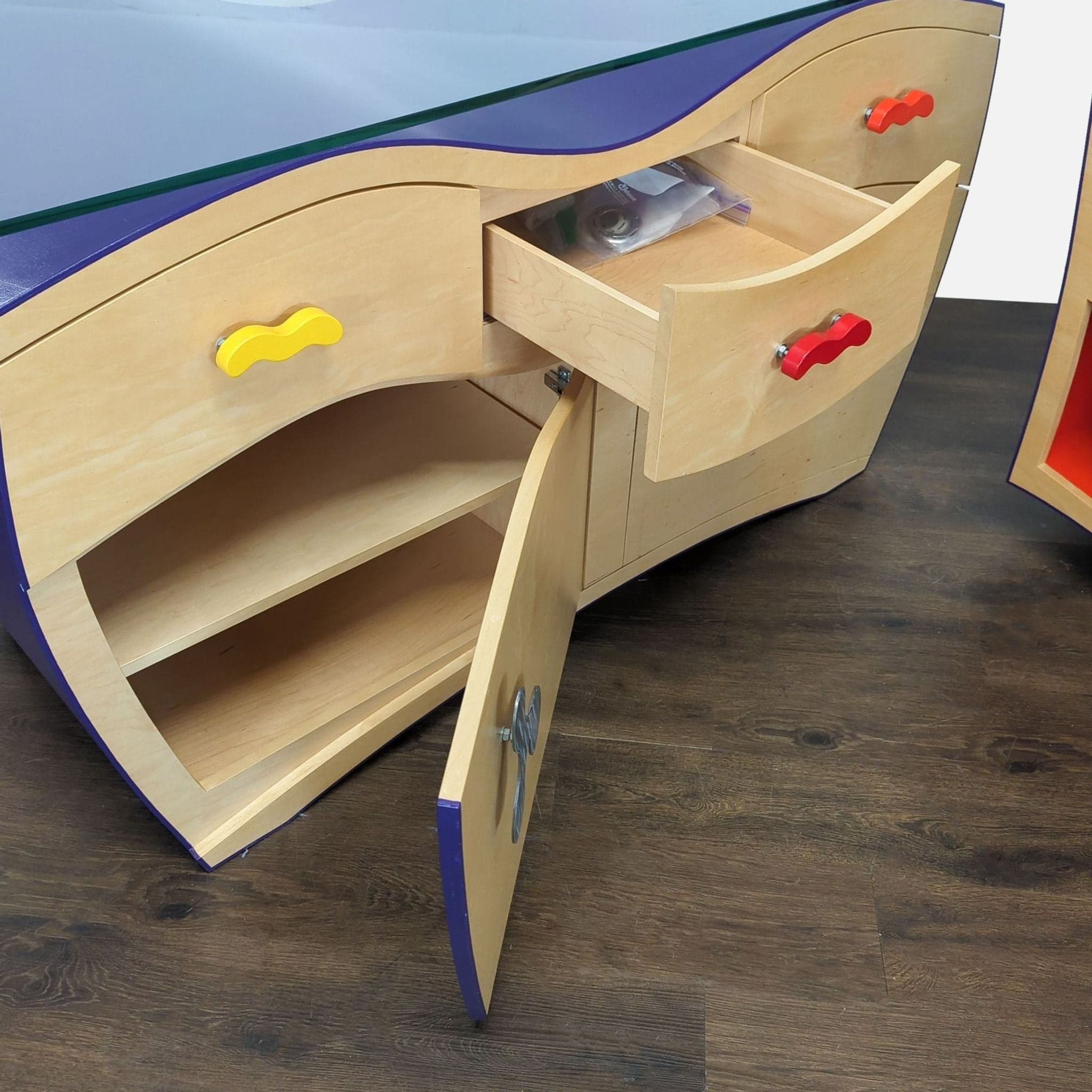 Two-Piece Custom Buffet by Local Artists - Thumbnail 6