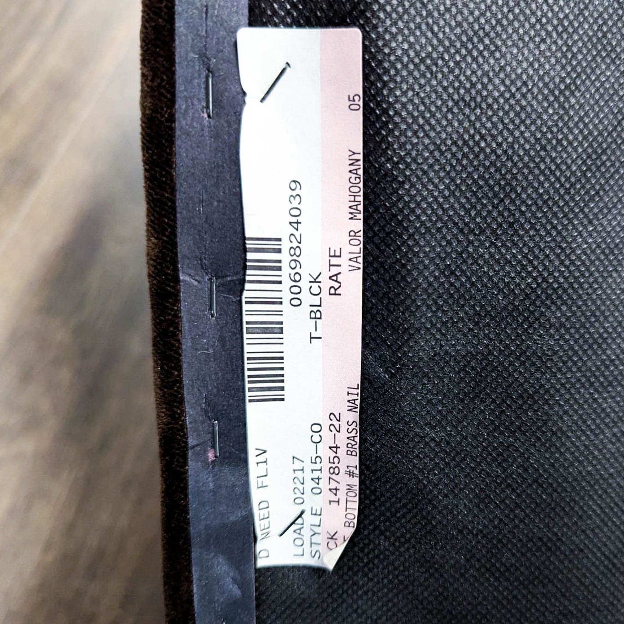 Pottery Barn Tufted Brown Velvet Lounge Chair - Thumbnail 8