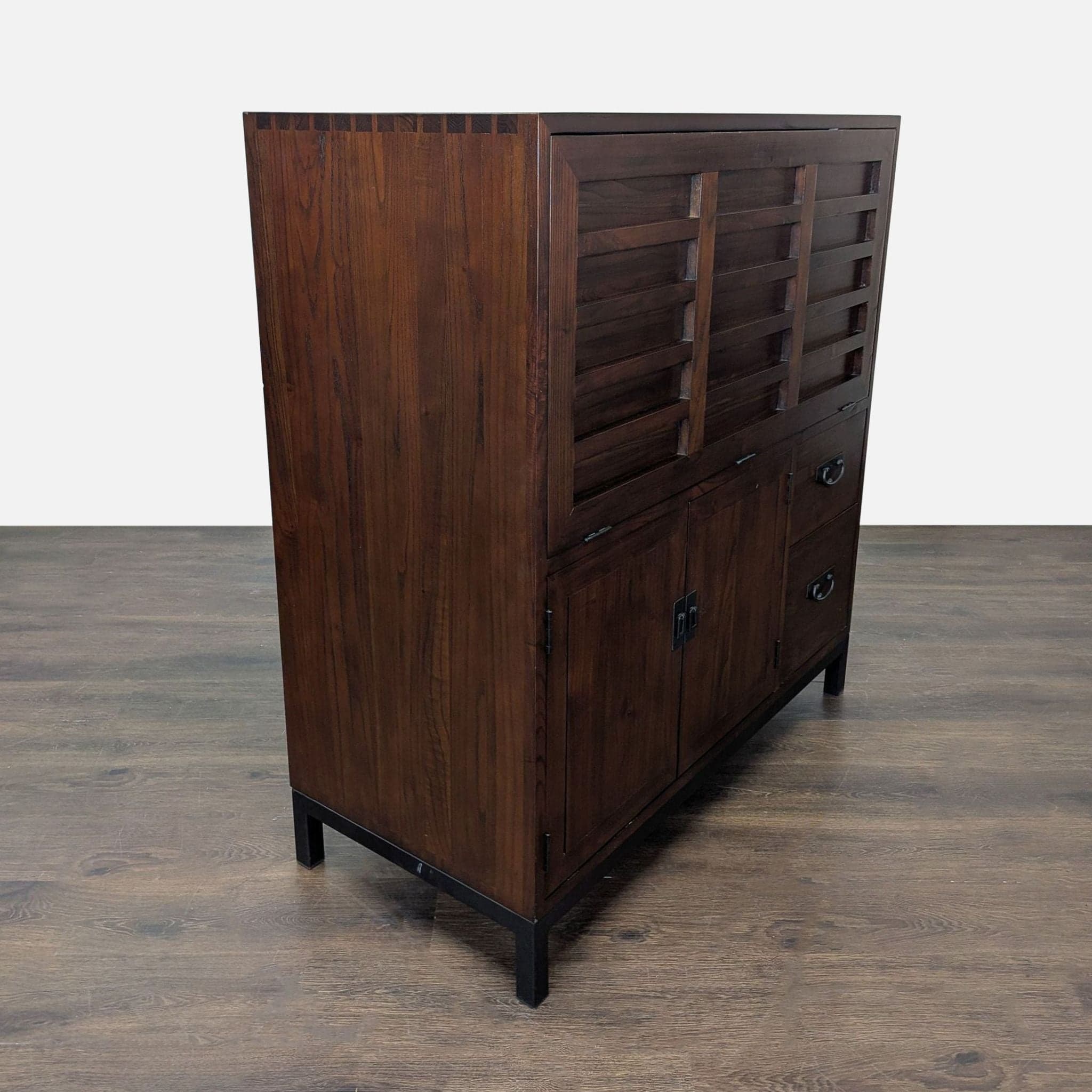 Room & Board by Maria Yee Sukiya Solid Wood Secretary Desk with Storage - Thumbnail 6