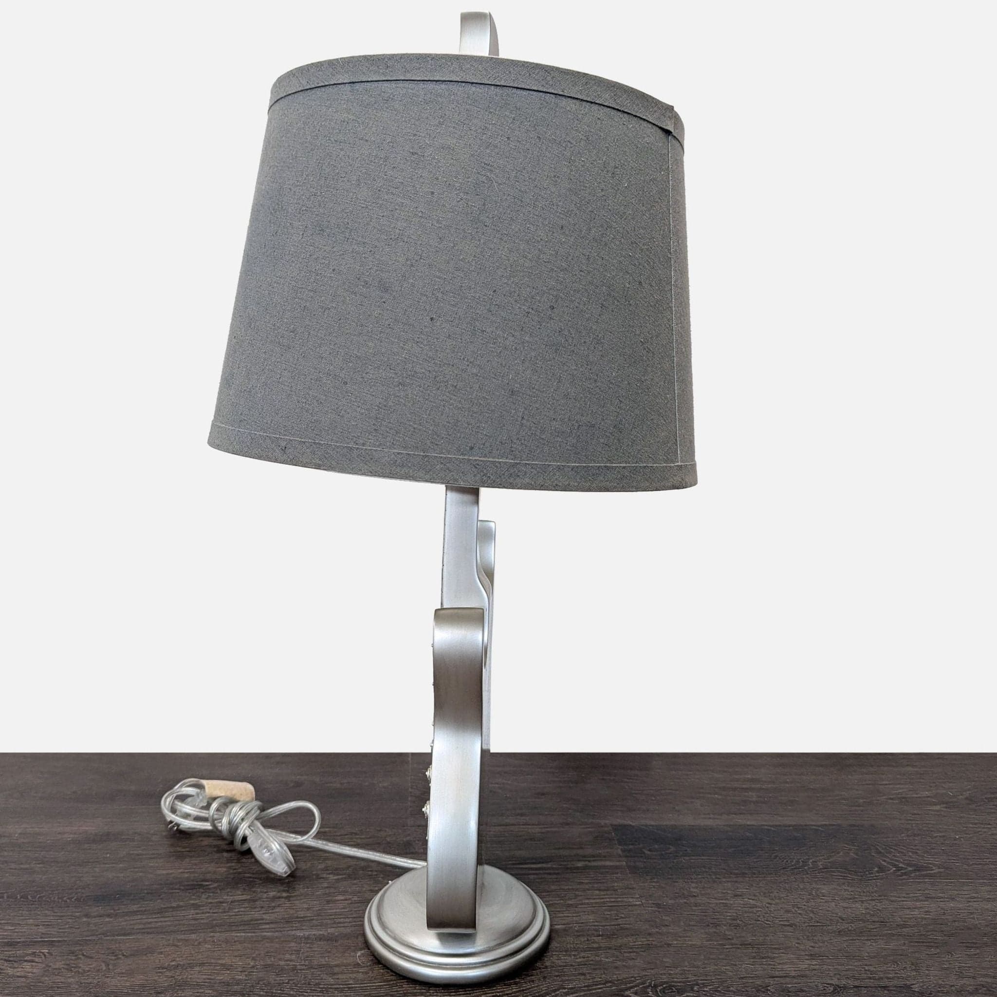 Pottery Barn Kids Electric Guitar Table Lamp with Grey Shade - Thumbnail 7
