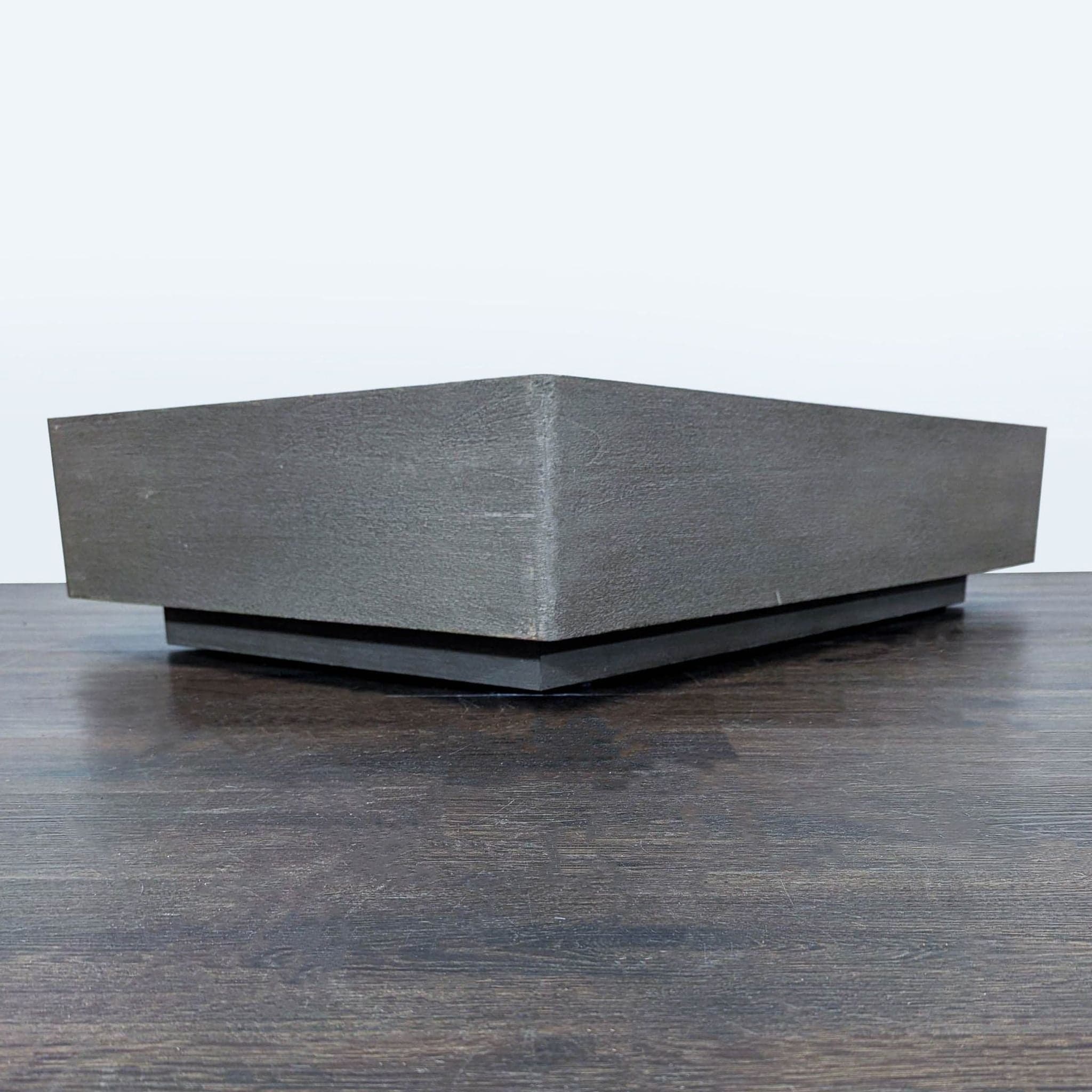 Restoration Hardware Maya Weathered Teak Modern Outdoor Coffee Table - Thumbnail 5
