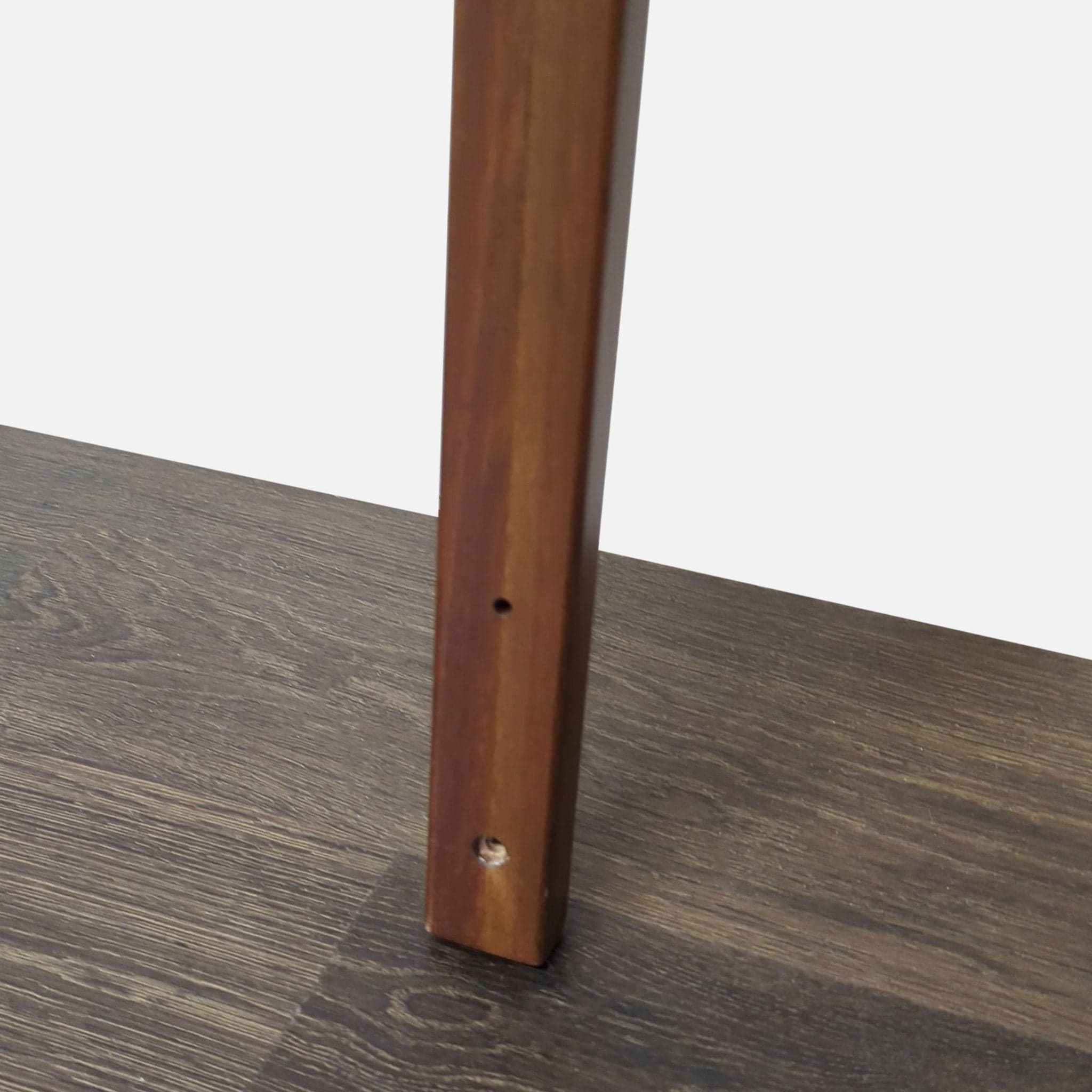 West Elm Wooden Bookshelf with 4 Shelves – Modern Wall Unit - Thumbnail 4