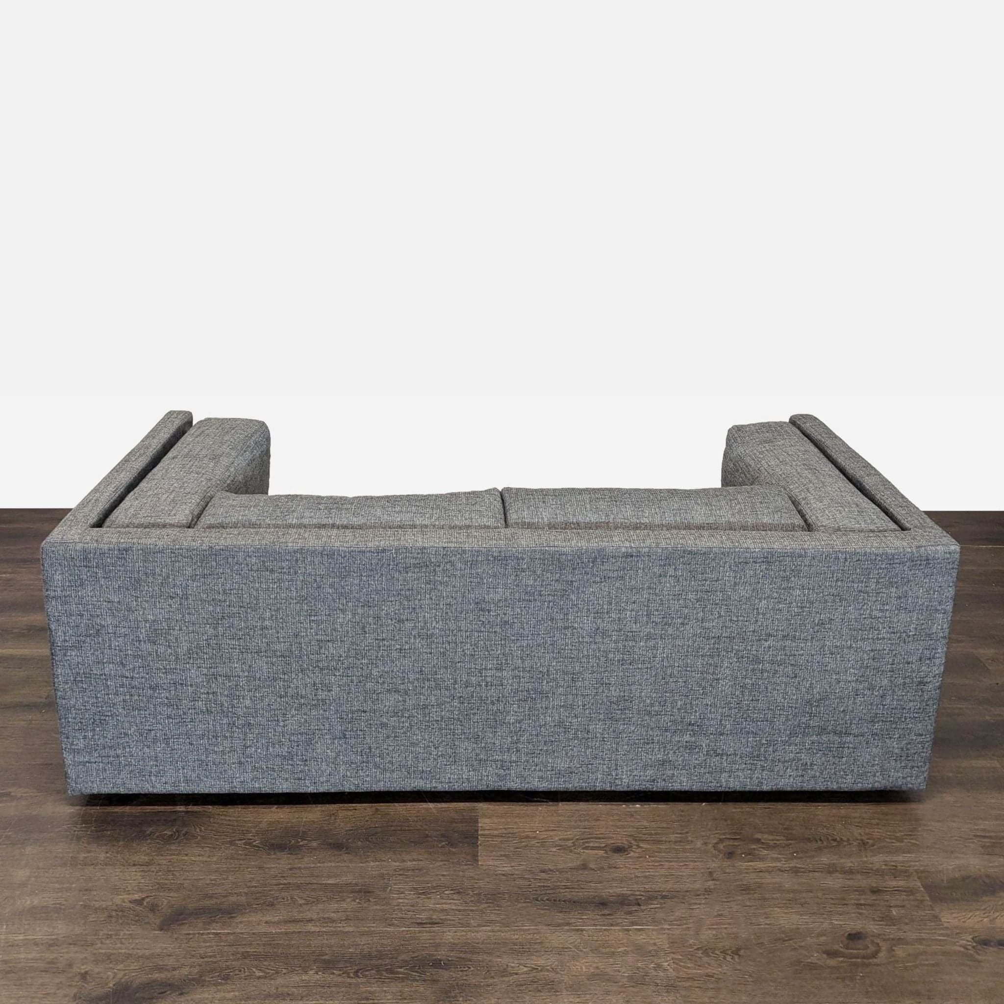 CB2 Bolla Modern Grey 3-Seat Sofa - Thumbnail 5