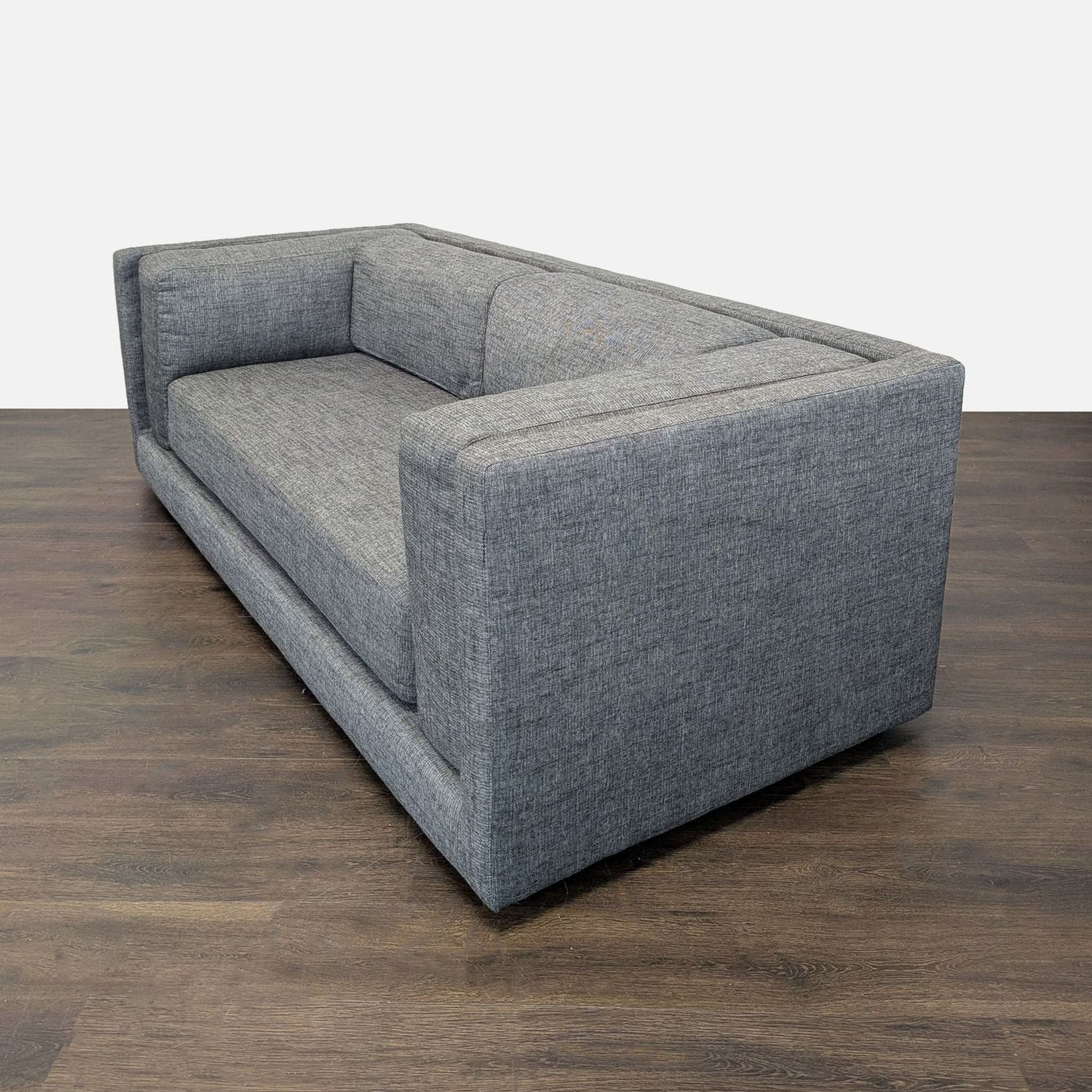 CB2 Bolla Modern Grey 3-Seat Sofa - Thumbnail 6