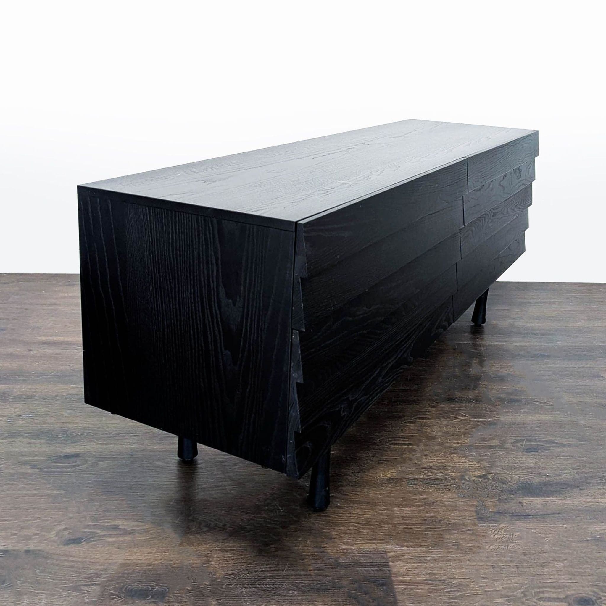 Blu Dot Lap Modern Black 6-Drawer Dresser with Sleek Horizontal Design - Thumbnail 6
