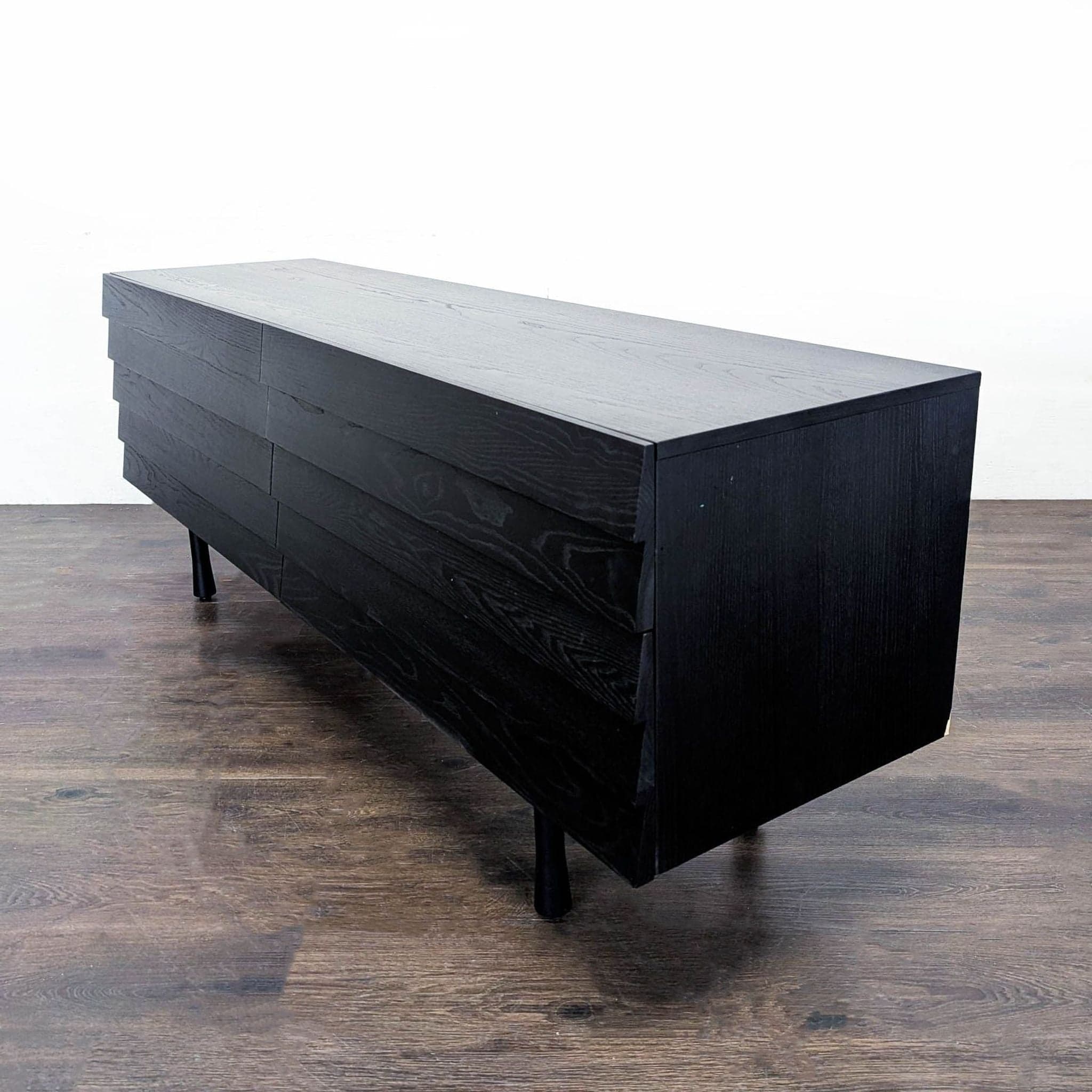 Blu Dot Lap Modern Black 6-Drawer Dresser with Sleek Horizontal Design - Thumbnail 10