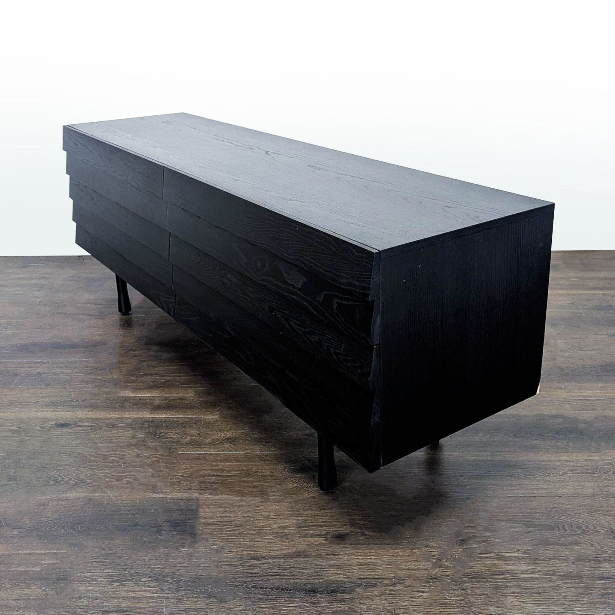 Blu Dot Lap Modern Black 6-Drawer Dresser with Sleek Horizontal Design - Thumbnail 11
