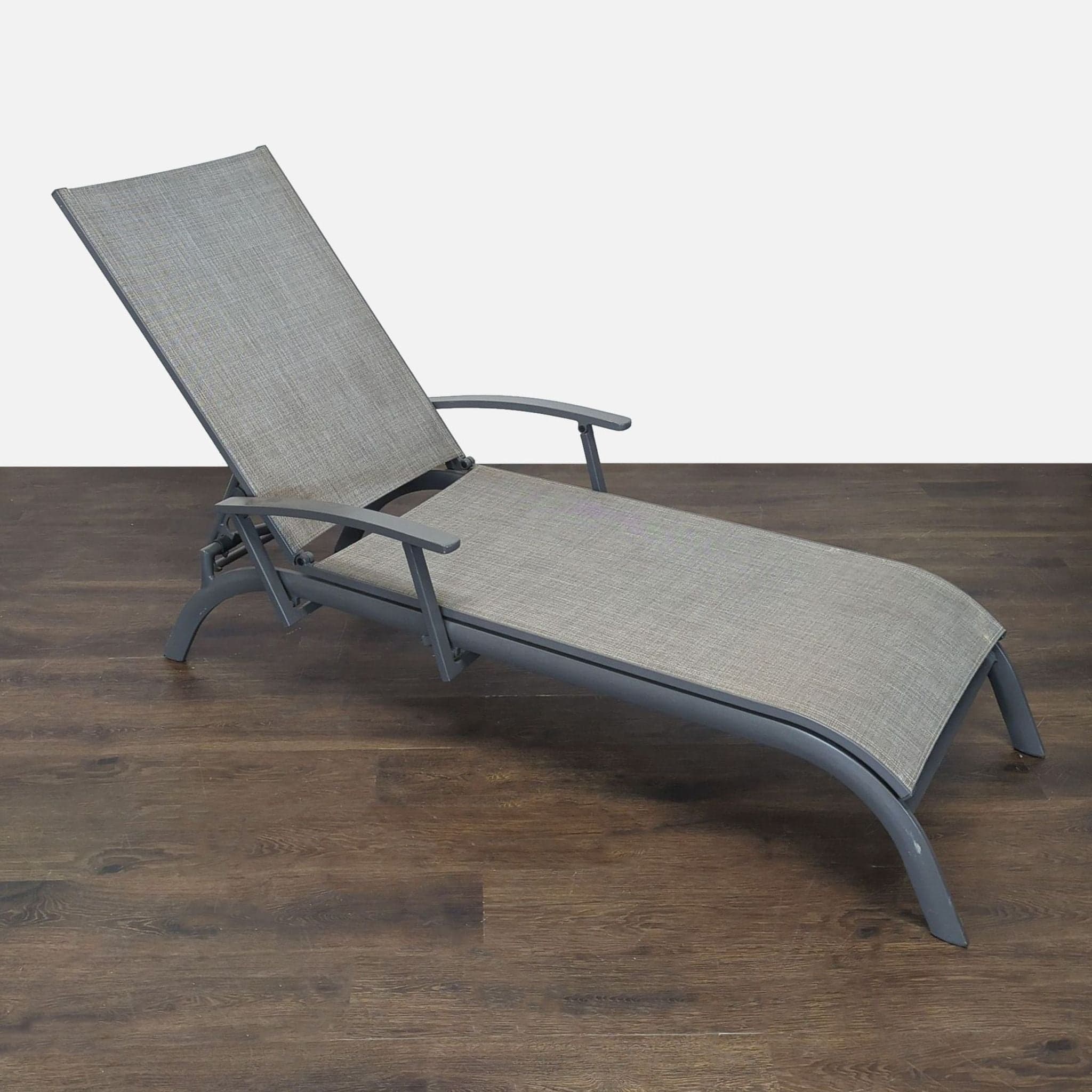 Sunbrella Outdoor Adjustable Chaise Lounge Chair – Comfortable and Durable - Thumbnail 2
