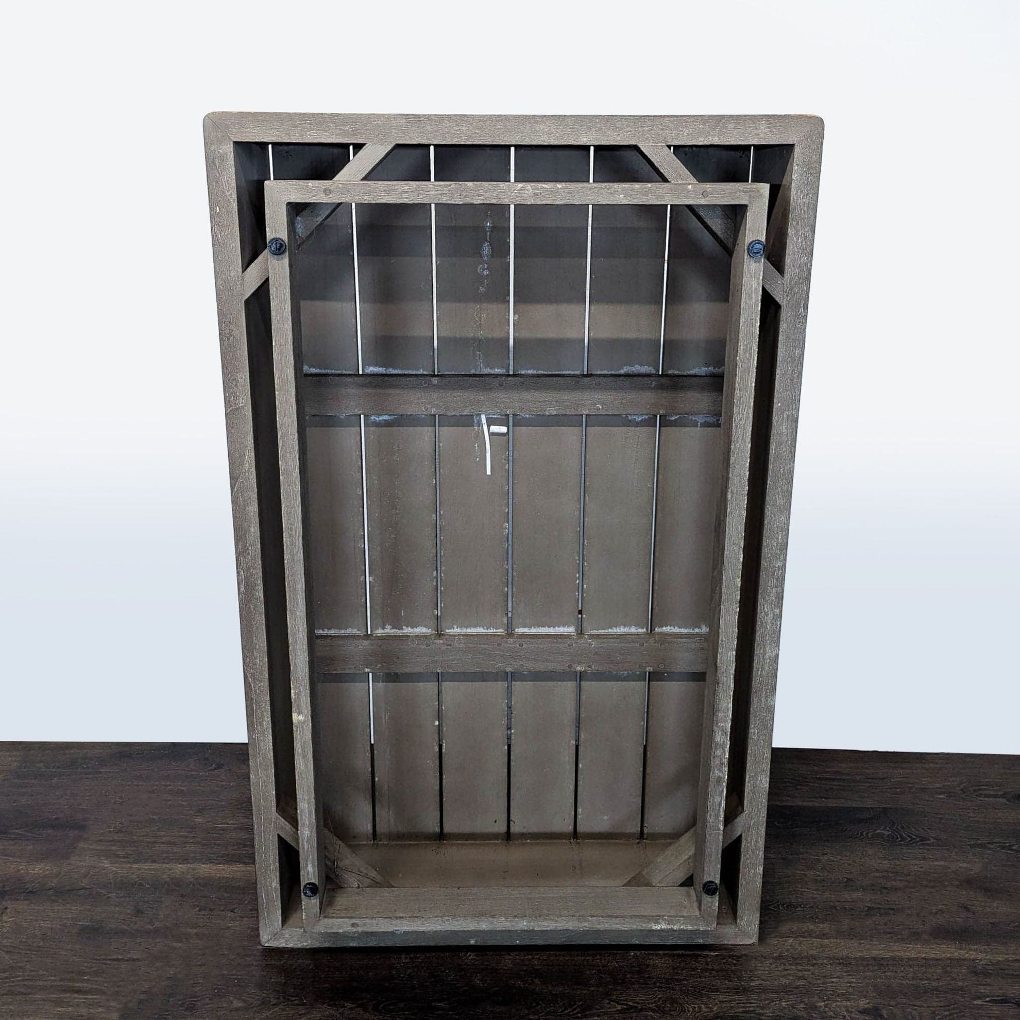 Restoration Hardware Maya Weathered Teak Modern Outdoor Coffee Table - Thumbnail 8