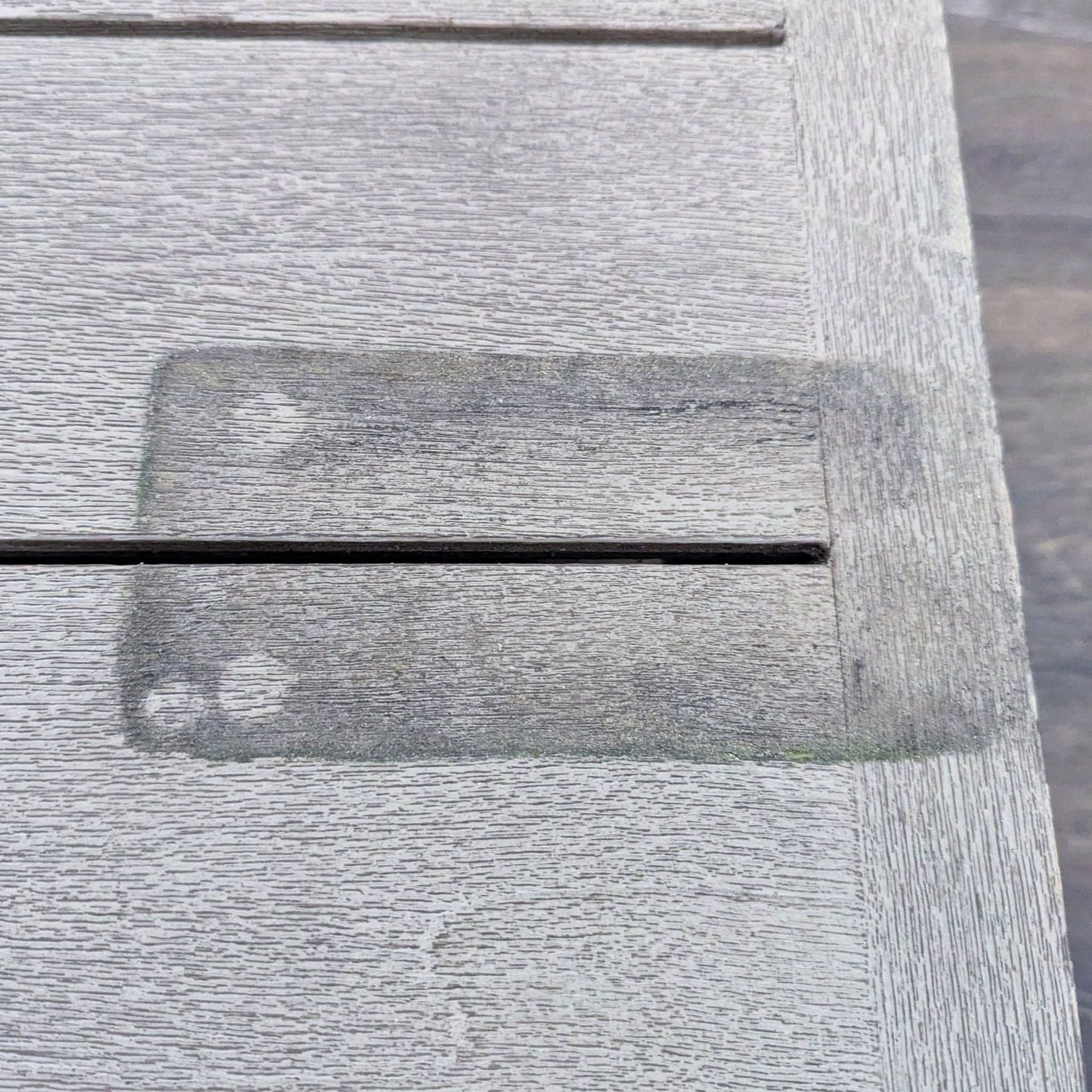 Restoration Hardware Maya Weathered Teak Modern Outdoor Coffee Table - Thumbnail 10