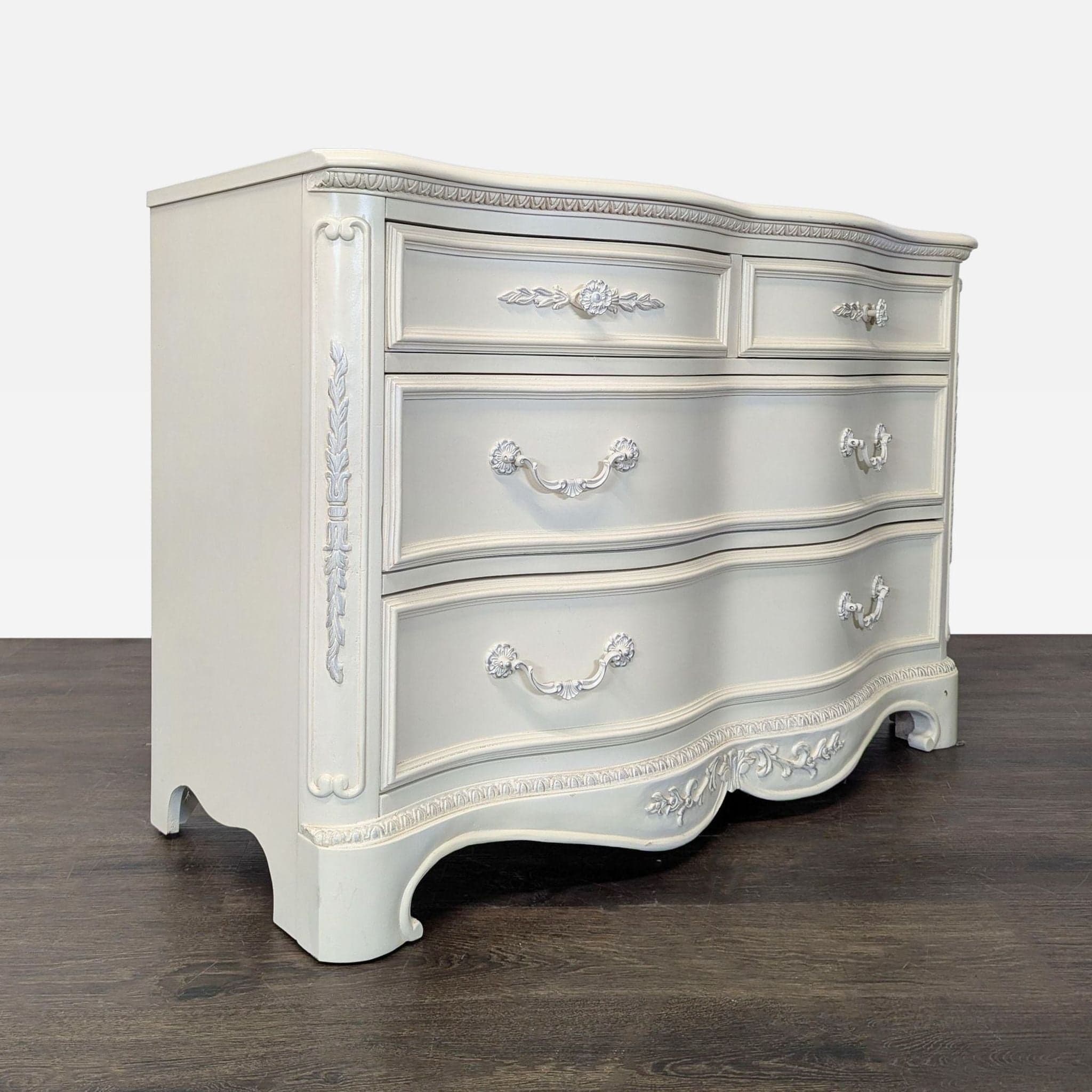 Lea Jessica McClintock Romance 4 Drawer French Provincial Dresser - Thumbnail 8