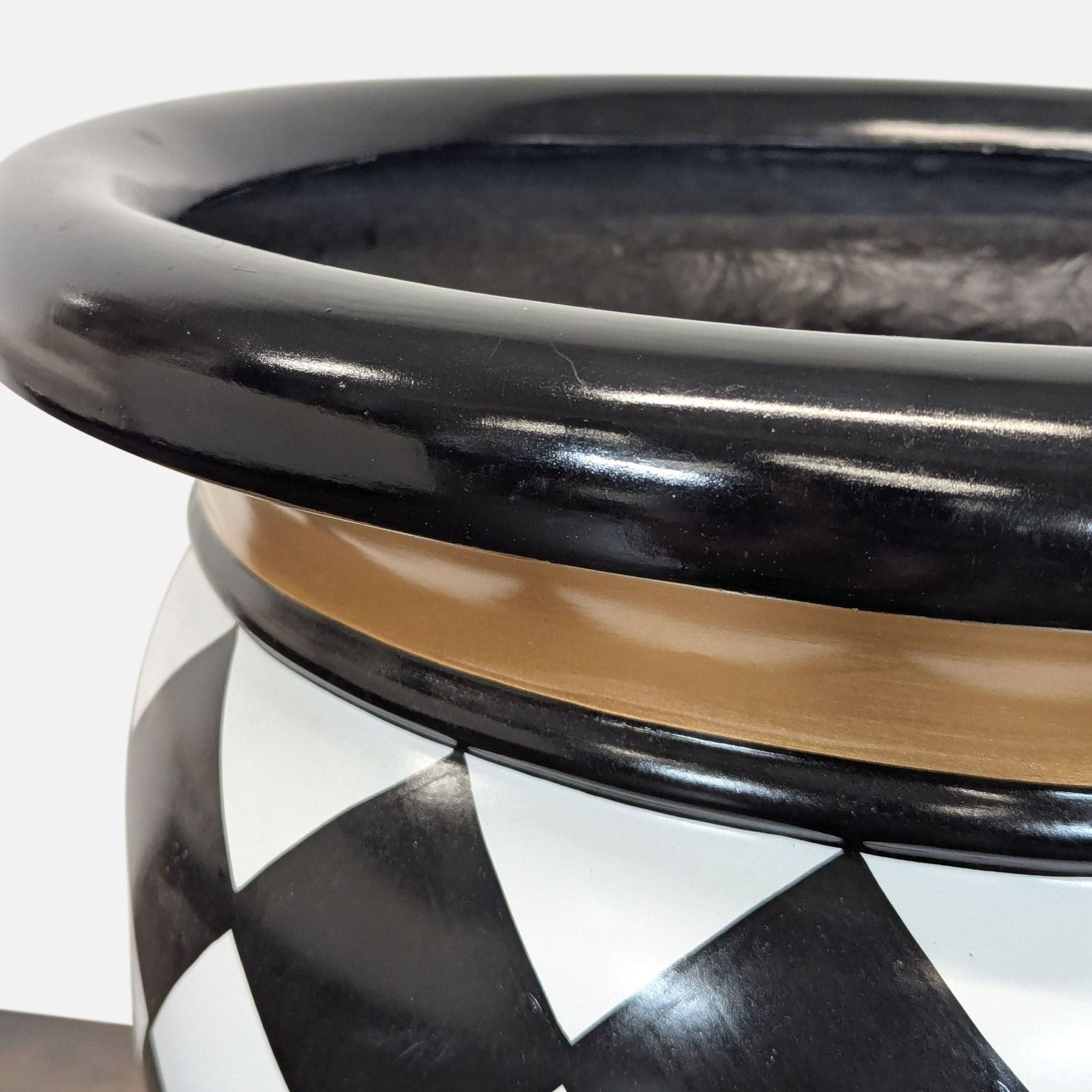 MacKenzie-Childs Pedestal Urn - Thumbnail 3