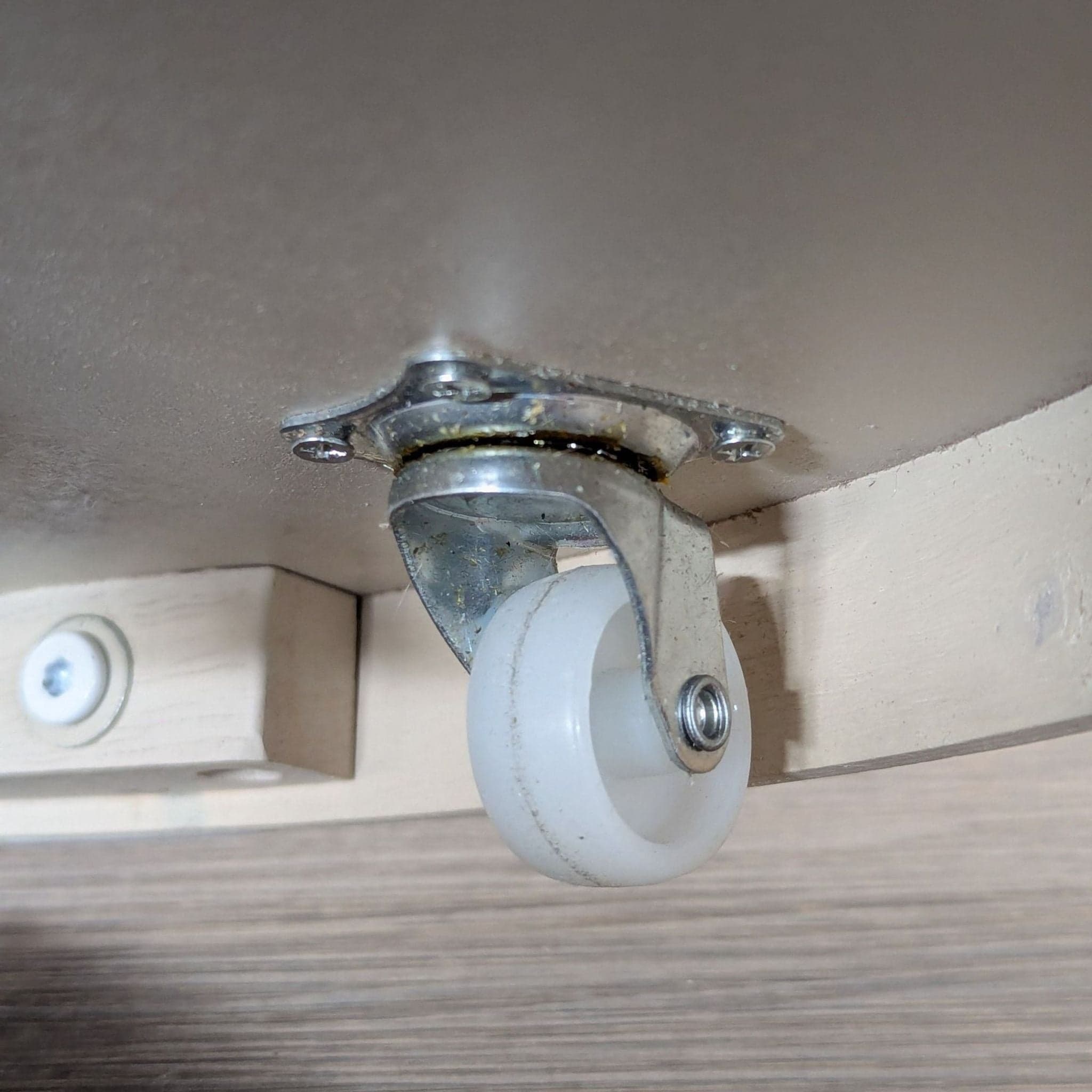 Wood, Metal, and Glass Accent table - Thumbnail 3