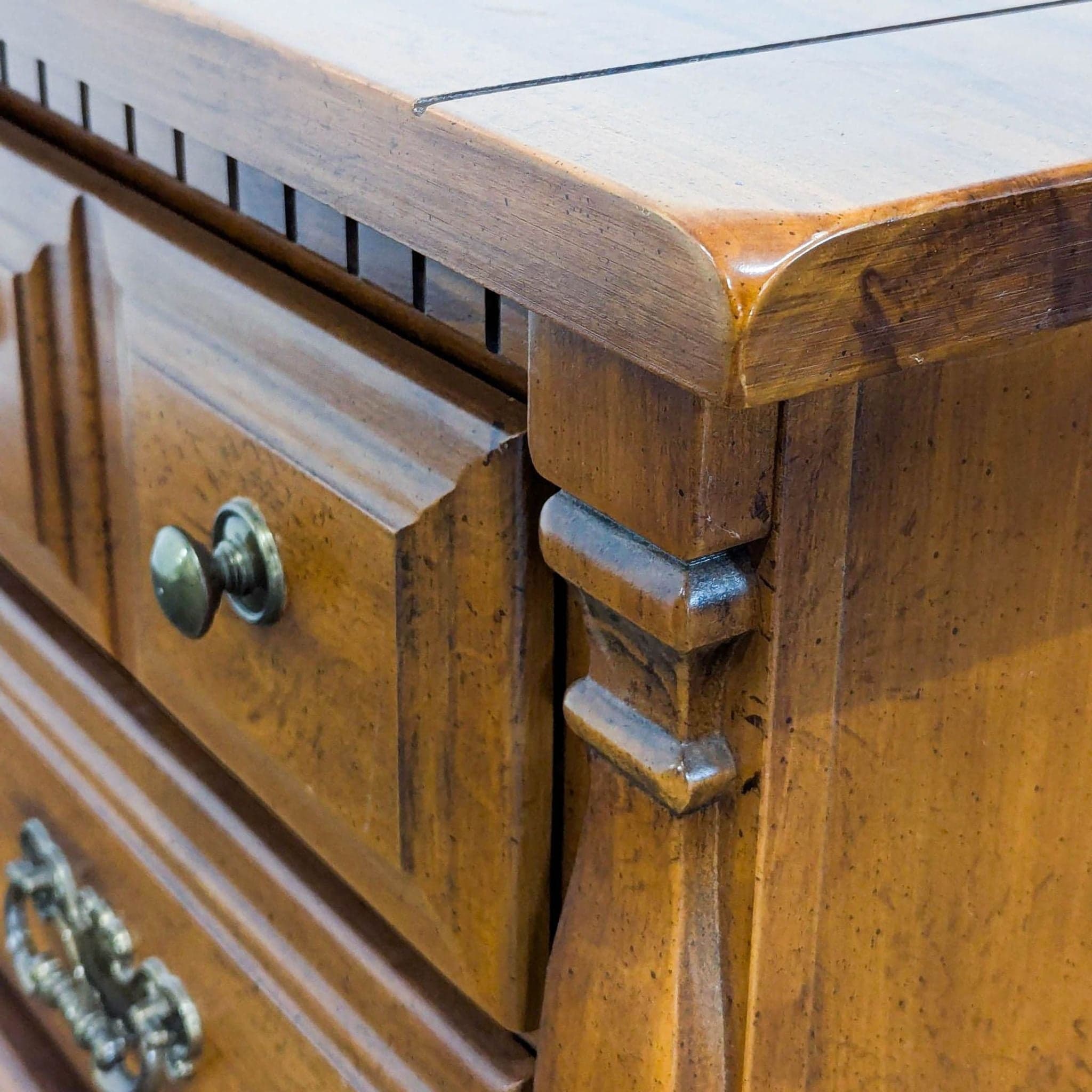 Vintage Sumter Furniture Two Drawer Nightstand - Thumbnail 9