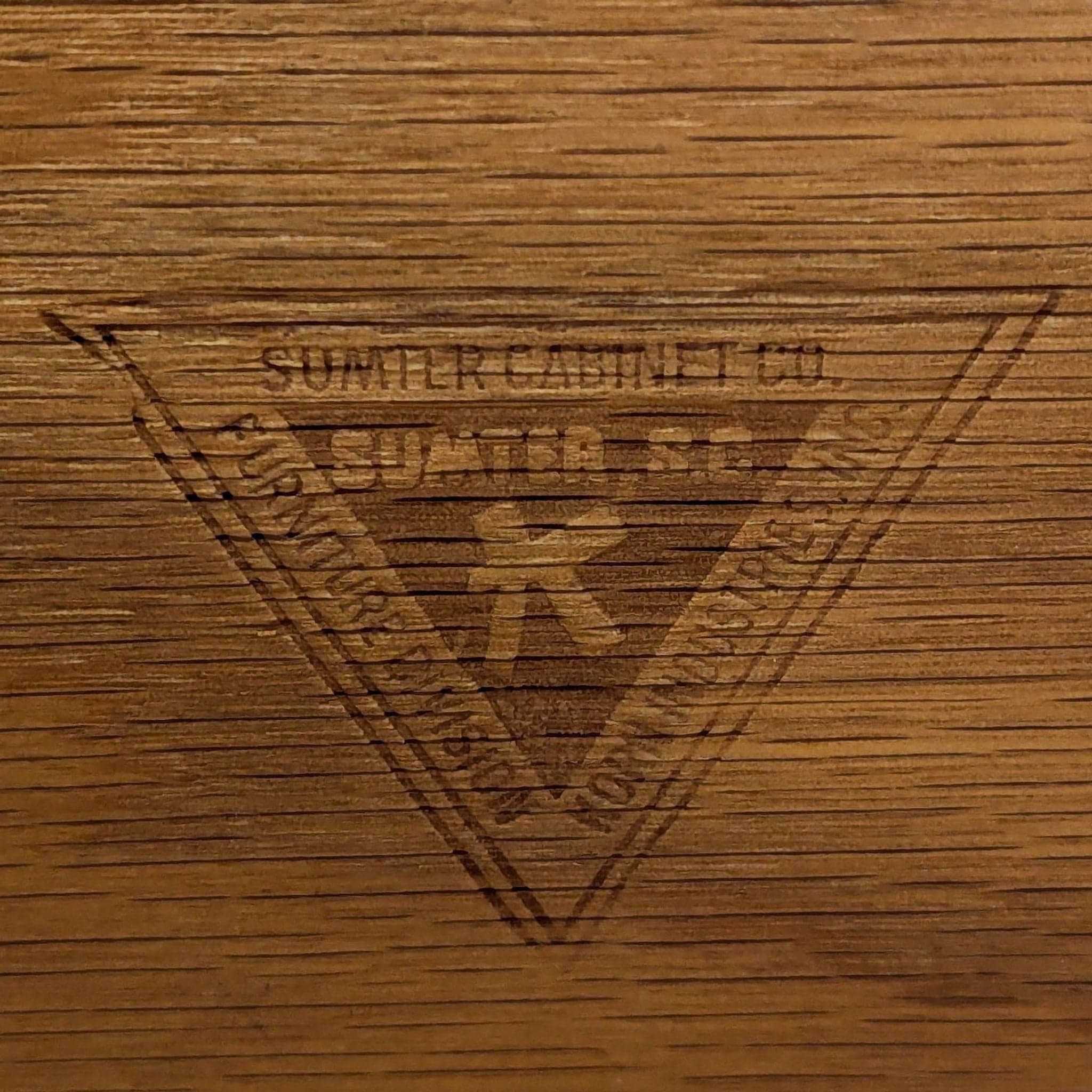 Vintage Sumter Furniture Two Drawer Nightstand - Thumbnail 11