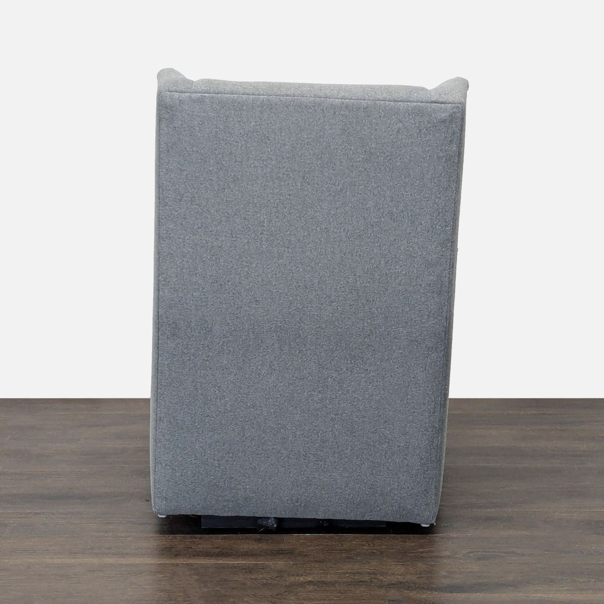 West Elm Modern Gray Rocking Lounge Chair - Thumbnail 6