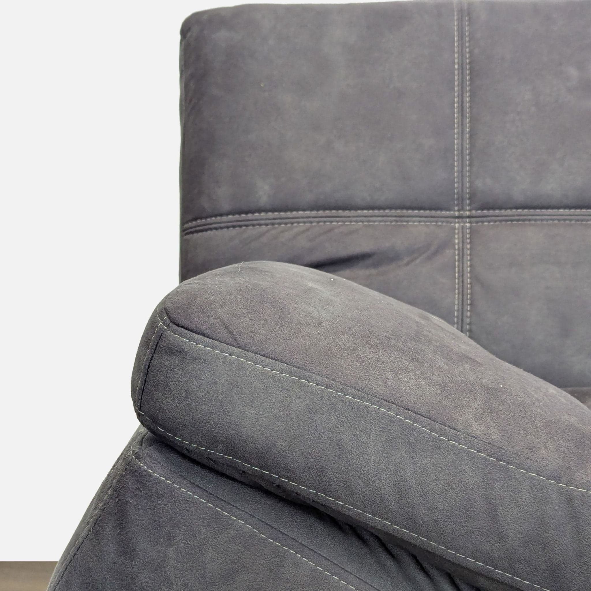 Coddle Sleeper Sofa - Modern Dark Grey Convertible Couch Bed - Thumbnail 5