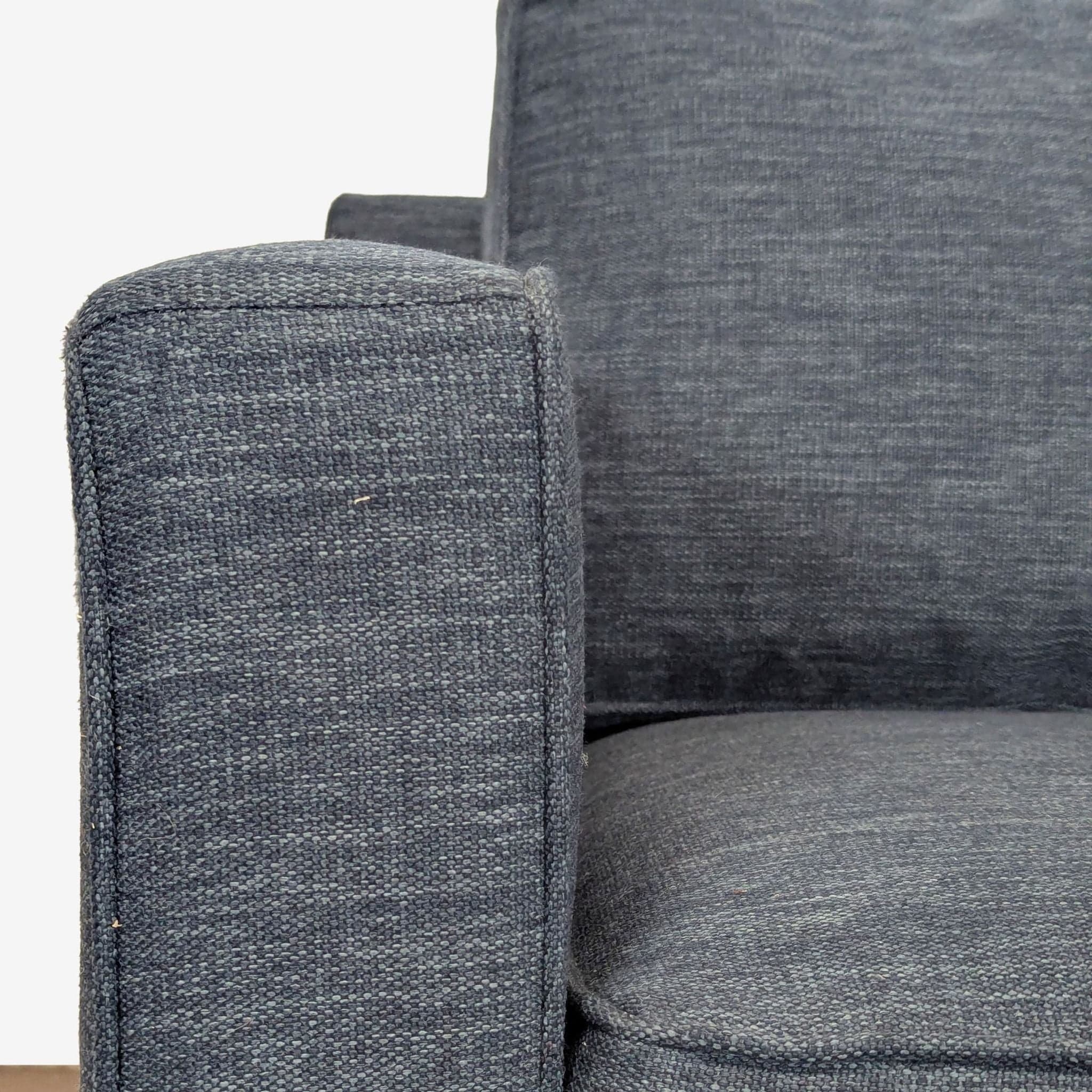 Crate & Barrel Davis Modern Blue Sleeper Sofa – Comfortable and Stylish - Thumbnail 4