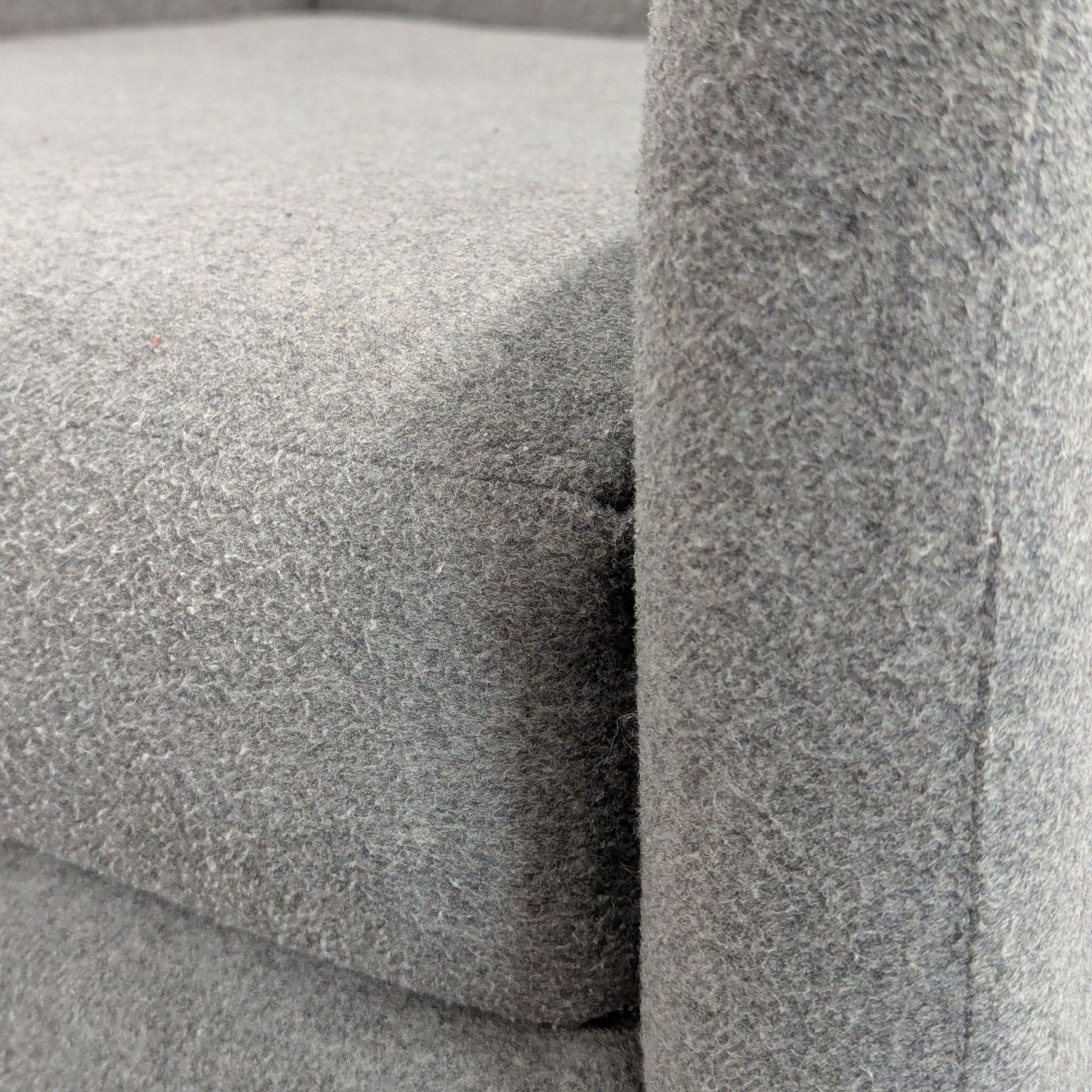 West Elm Modern Gray Rocking Lounge Chair - Thumbnail 8