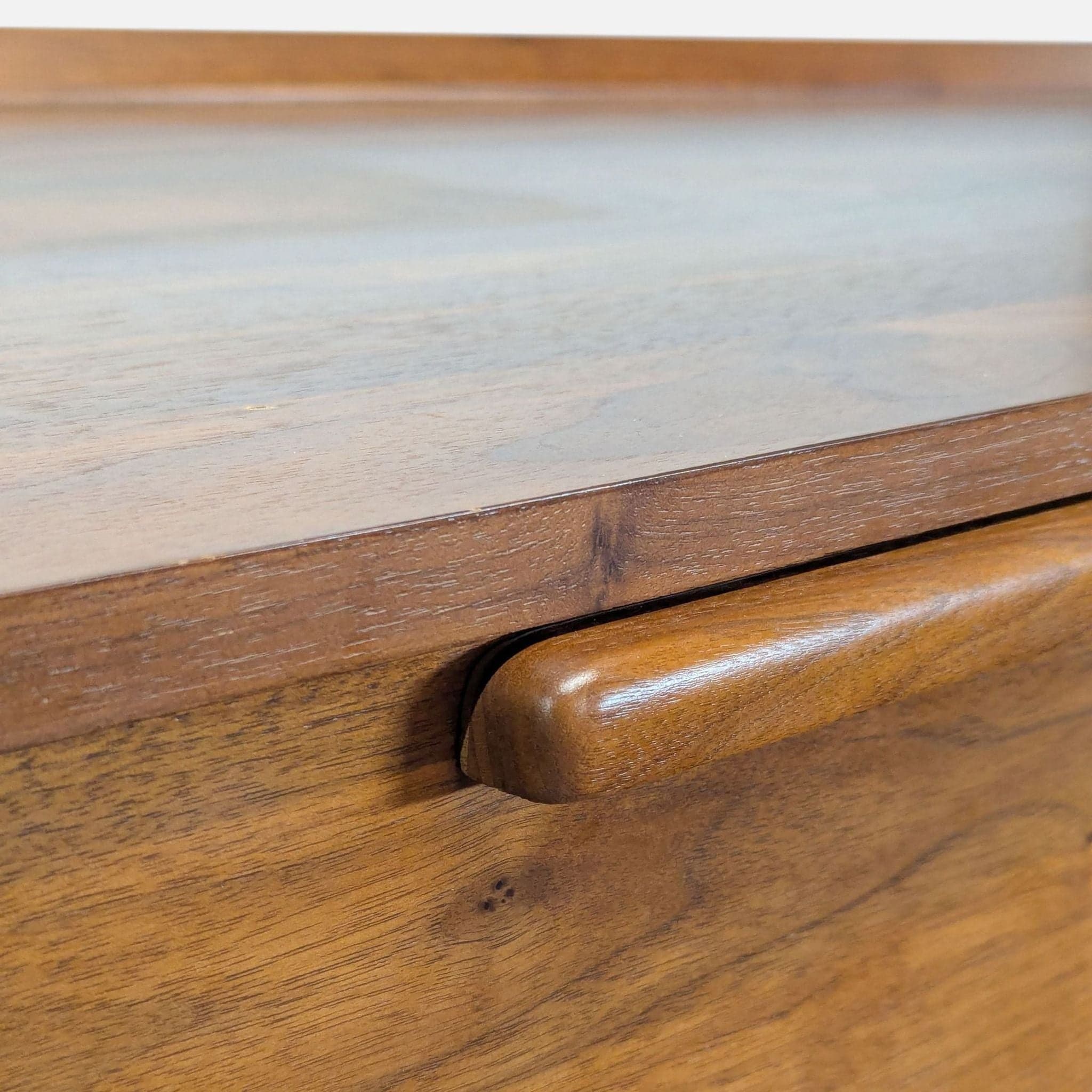 Crate & Barrel Tate Mid-Century Modern 9-Drawer Dresser in Walnut Finish - Thumbnail 6