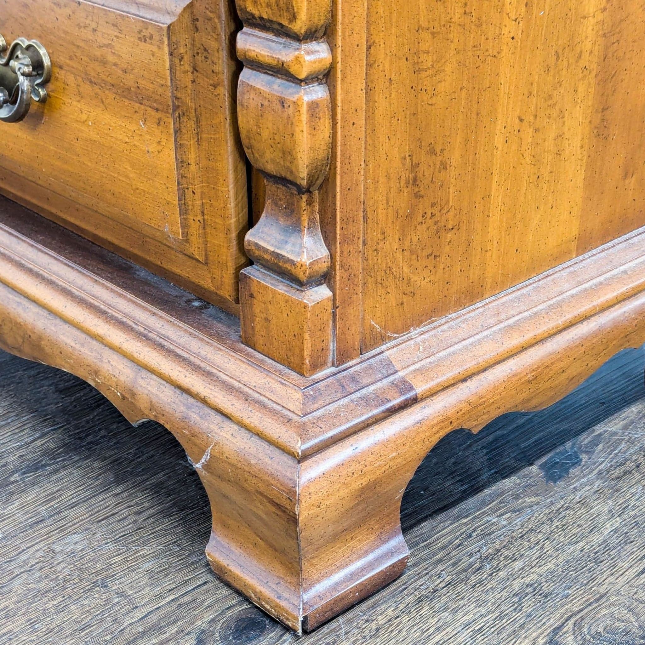 Vintage Sumter Furniture Two Drawer Nightstand - Thumbnail 7