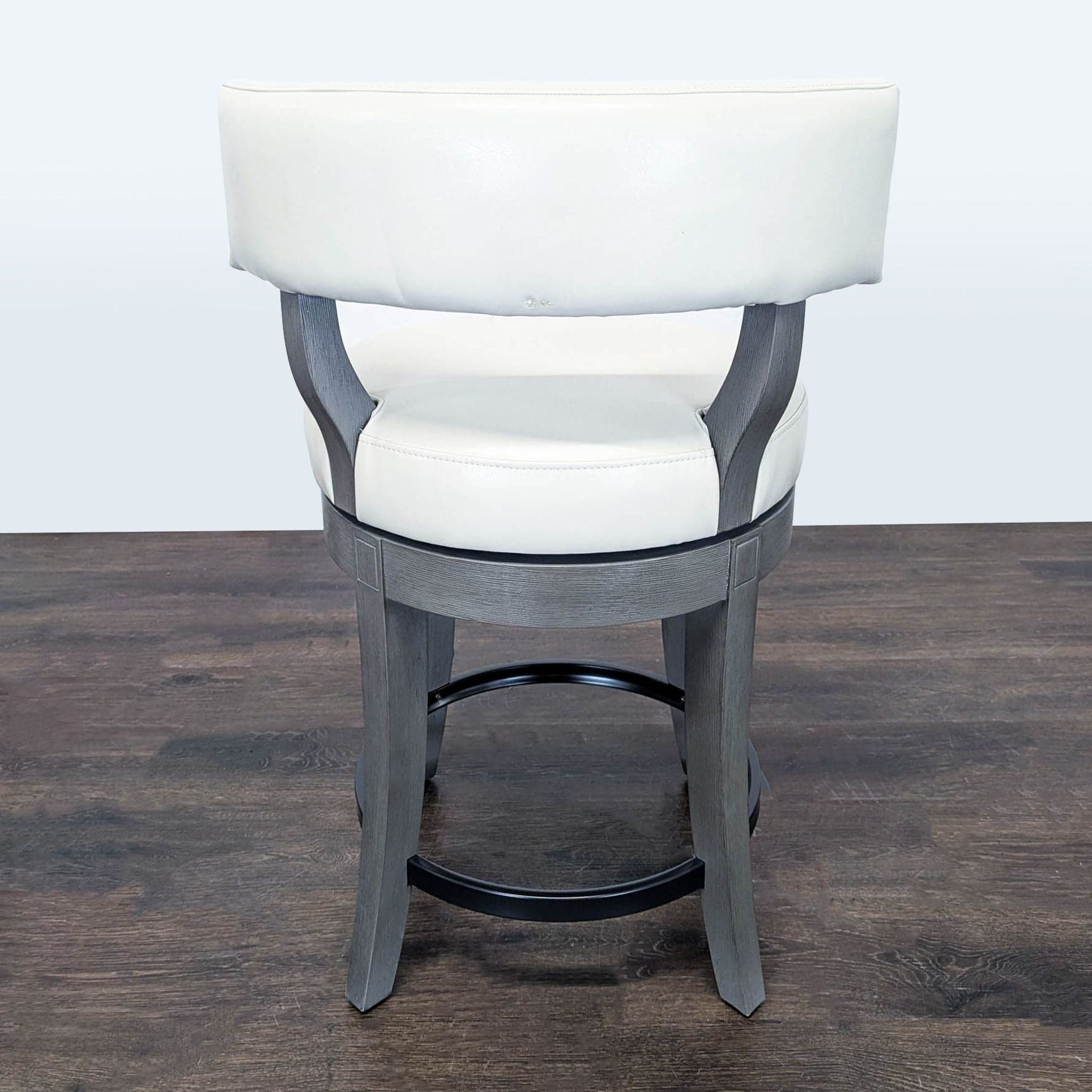 Grandin Road Aiken Low Back Swivel Bar/Counter Stool - Thumbnail 3