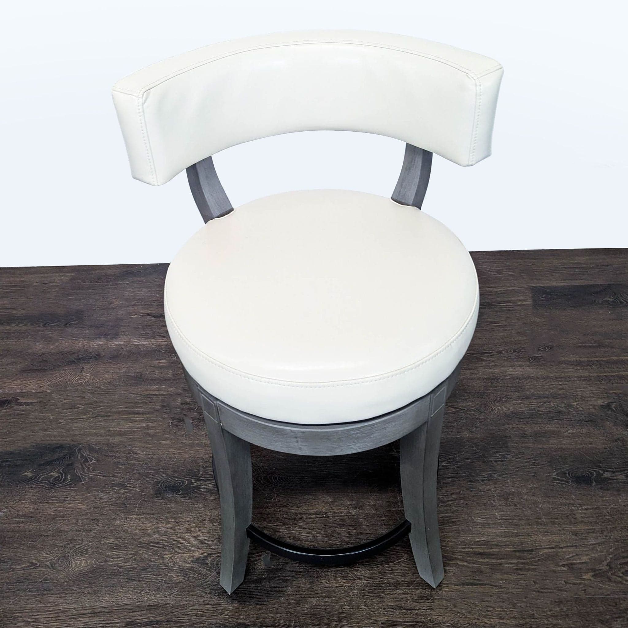 Grandin Road Aiken Low Back Swivel Bar/Counter Stool - Thumbnail 5