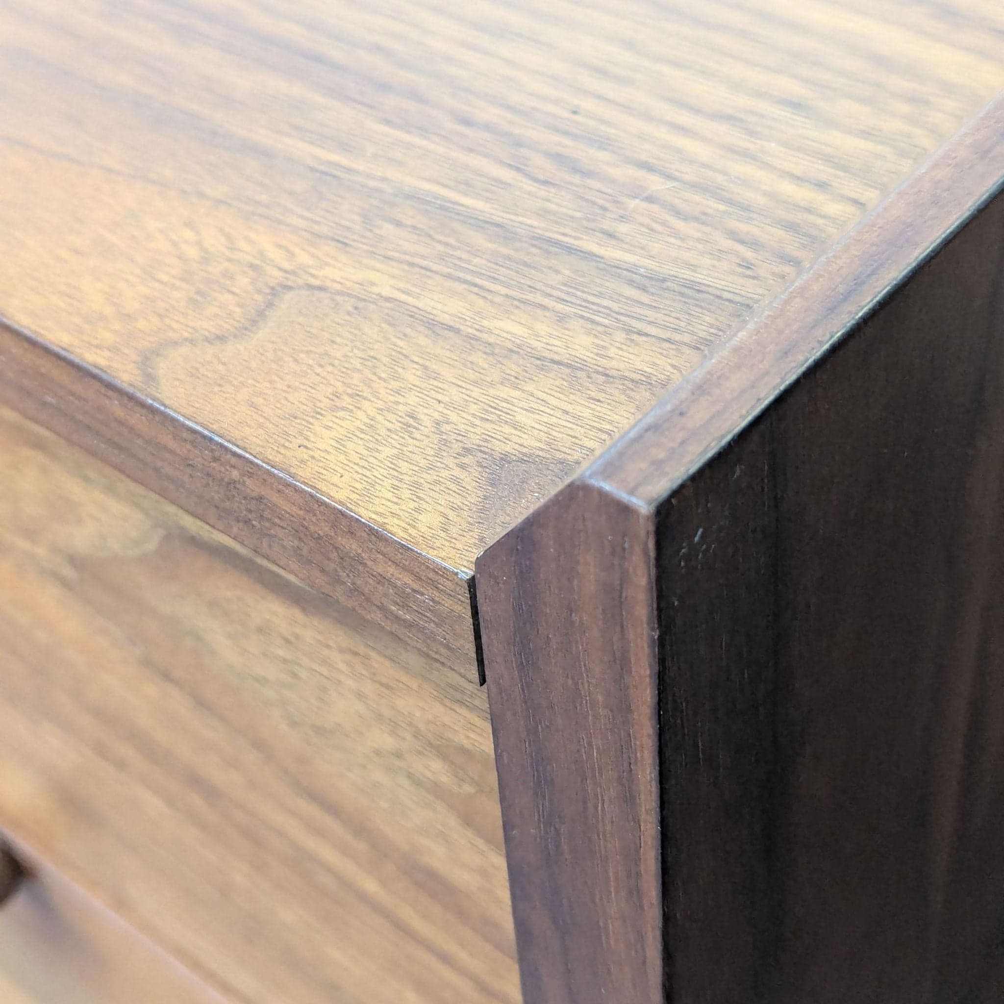 Crate & Barrel Tate Mid-Century Modern 9-Drawer Dresser in Walnut Finish - Thumbnail 7