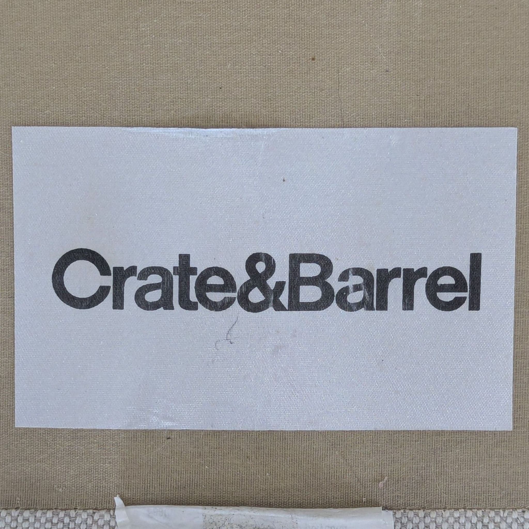 Crate & Barrel Montclair 2-Seat Sofa in Light Beige - Thumbnail 9