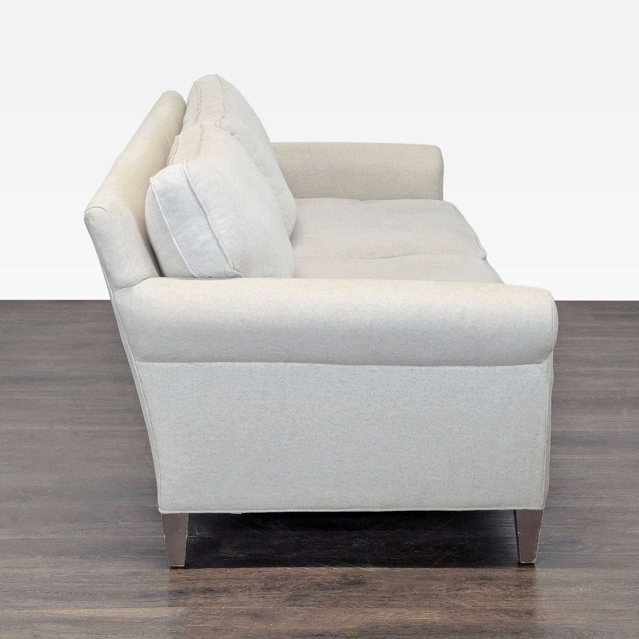 Crate & Barrel Montclair 2-Seat Sofa in Light Beige - Thumbnail 5