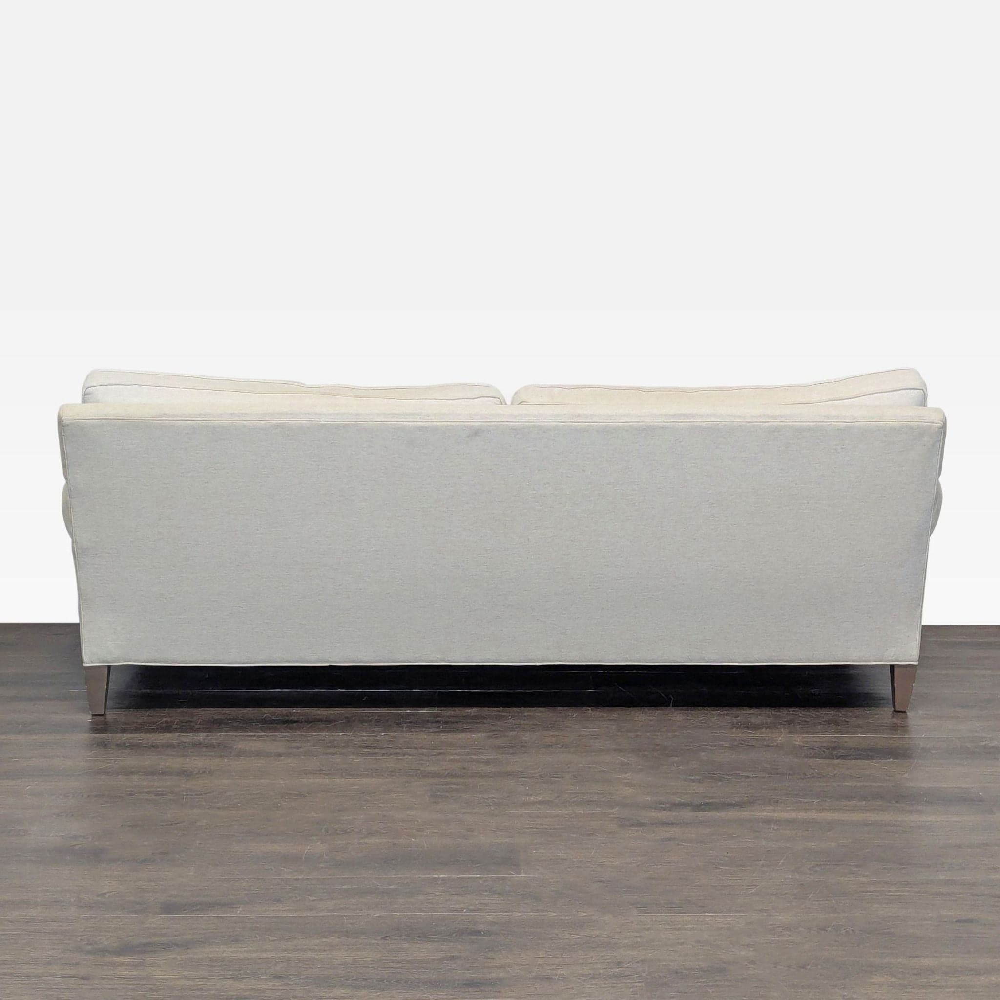 Crate & Barrel Montclair 2-Seat Sofa in Light Beige - Thumbnail 4