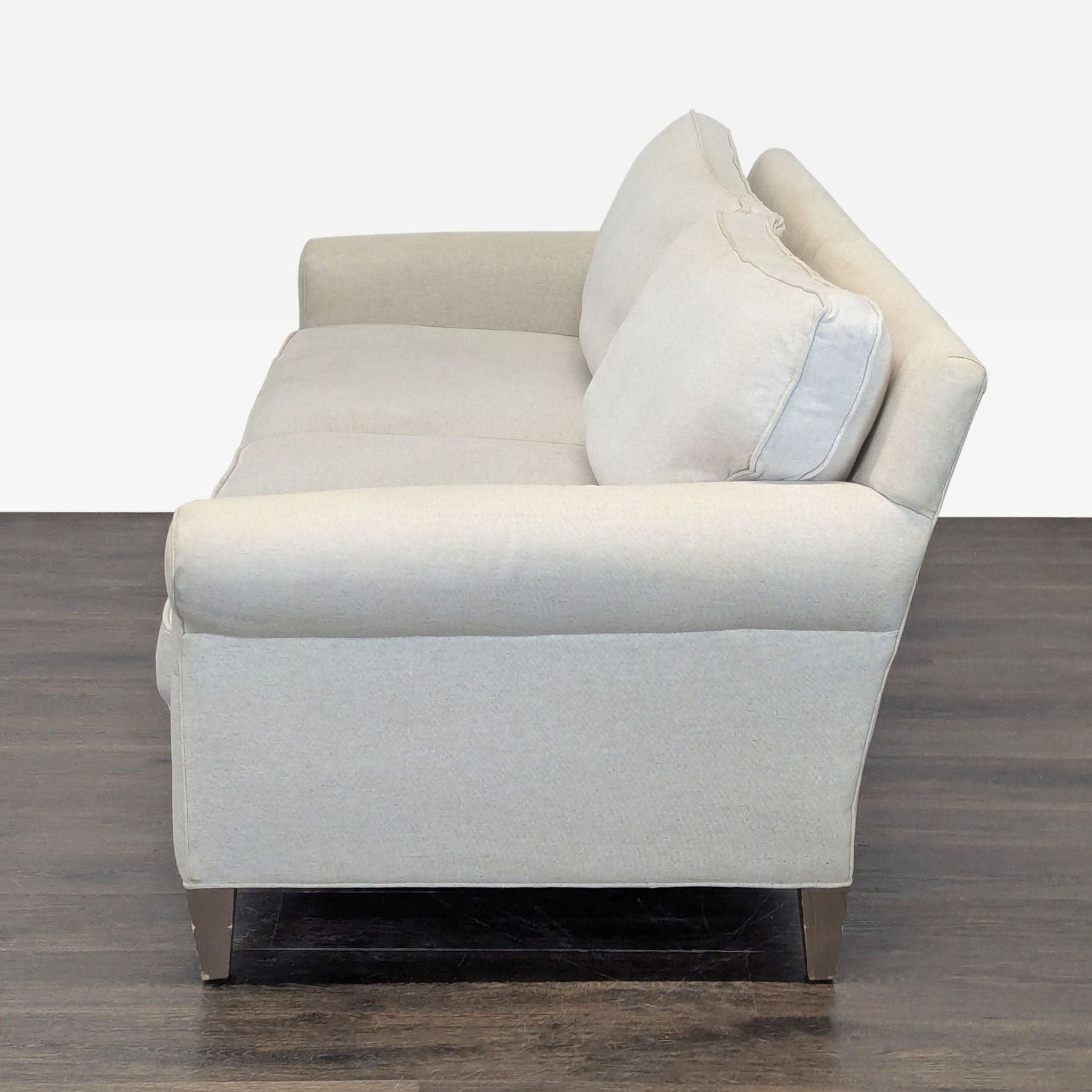 Crate & Barrel Montclair 2-Seat Sofa in Light Beige - Thumbnail 3