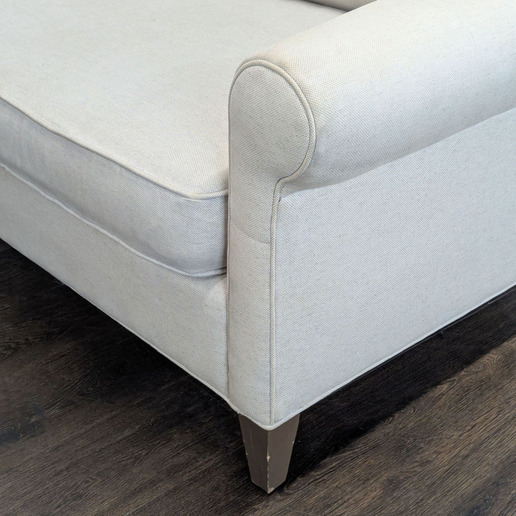 Crate & Barrel Montclair 2-Seat Sofa in Light Beige - Thumbnail 6