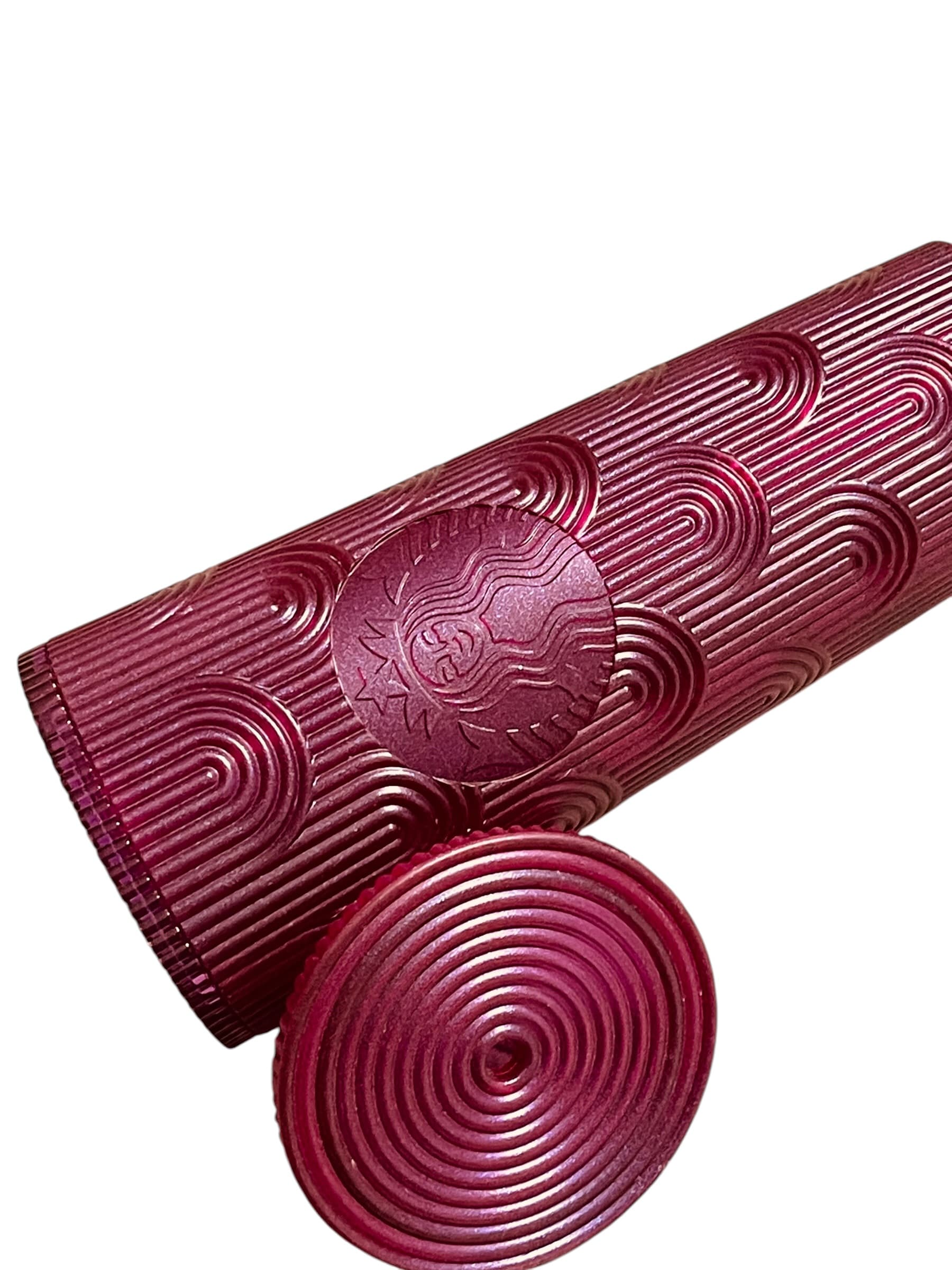 Starbucks Tall Purple Drink Cup with Rainbow design - Thumbnail 4