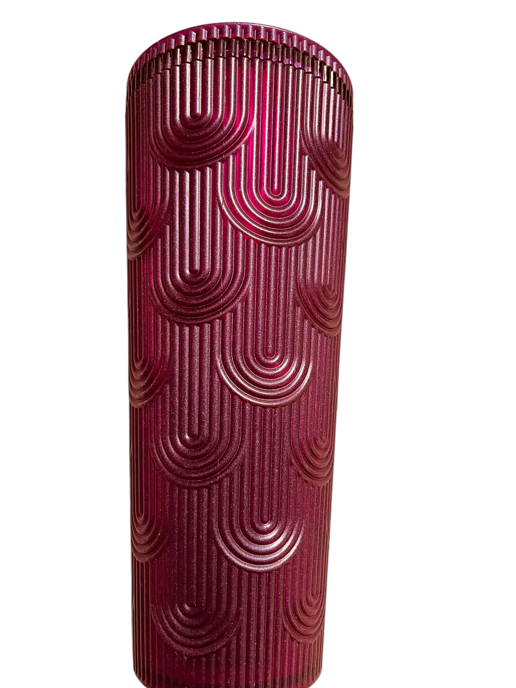 Starbucks Tall Purple Drink Cup with Rainbow design - Thumbnail 2