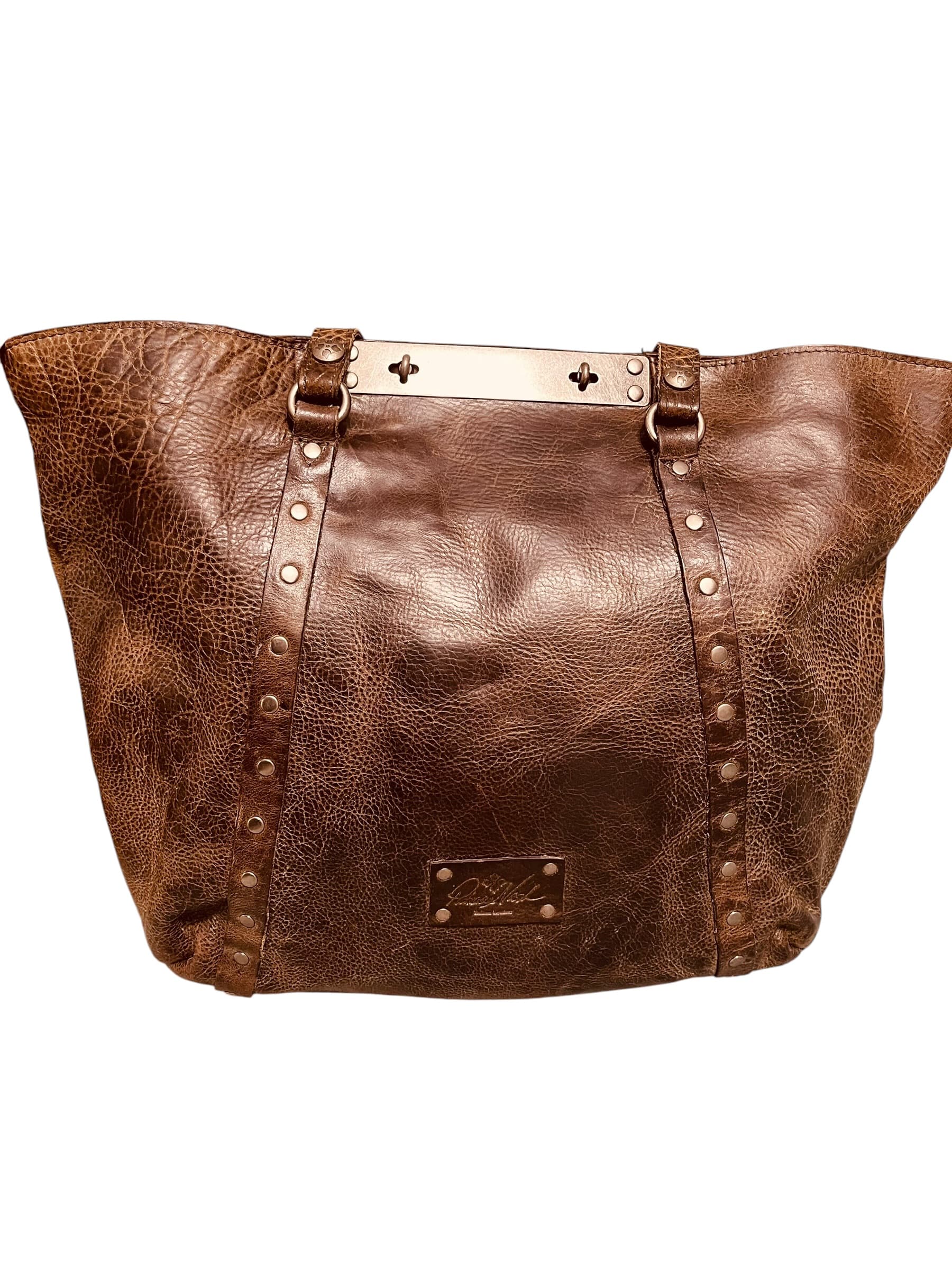 Patricia Nash Benvenuto Leather Tote Bag - Thumbnail 3