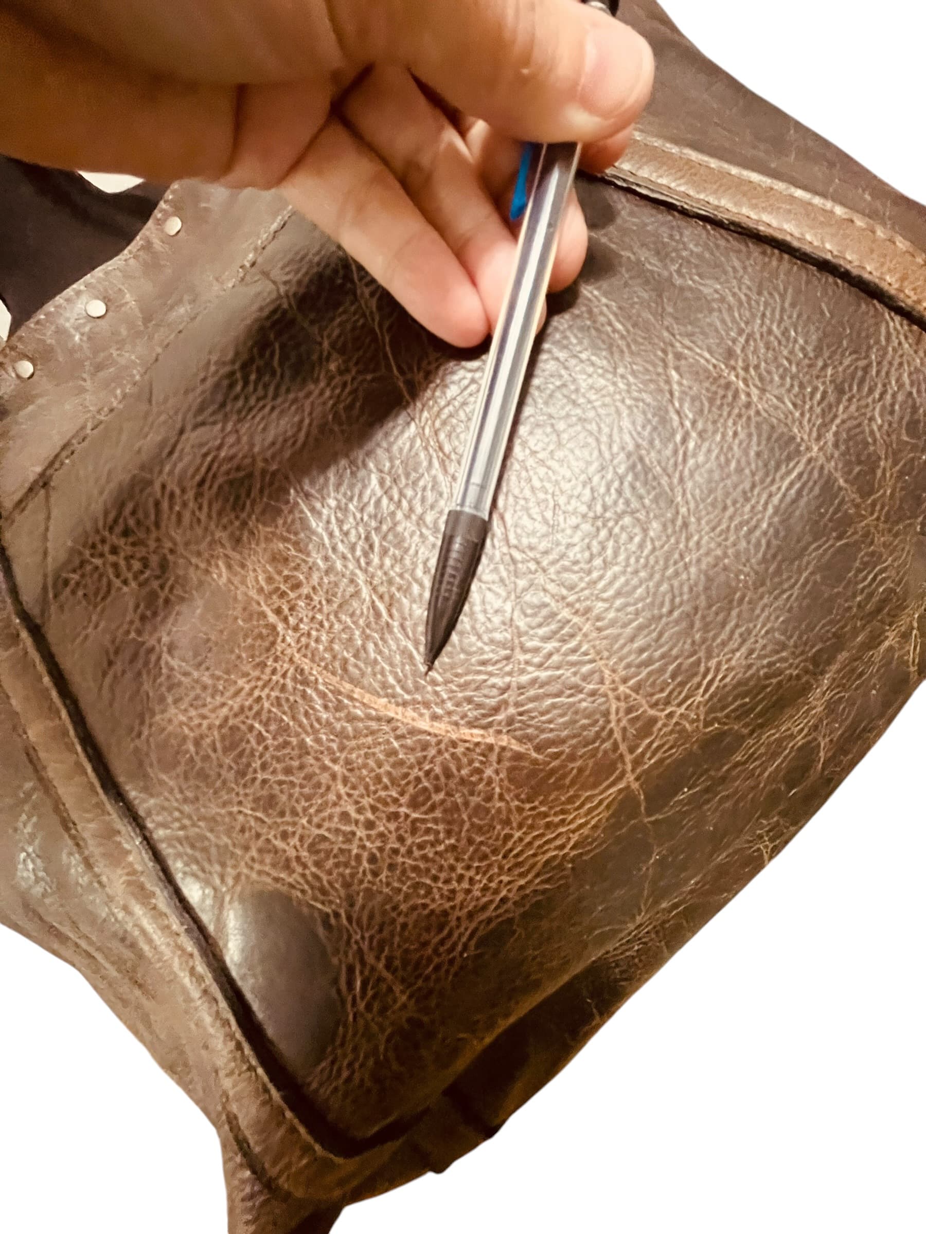 Patricia Nash Benvenuto Leather Tote Bag - Thumbnail 8