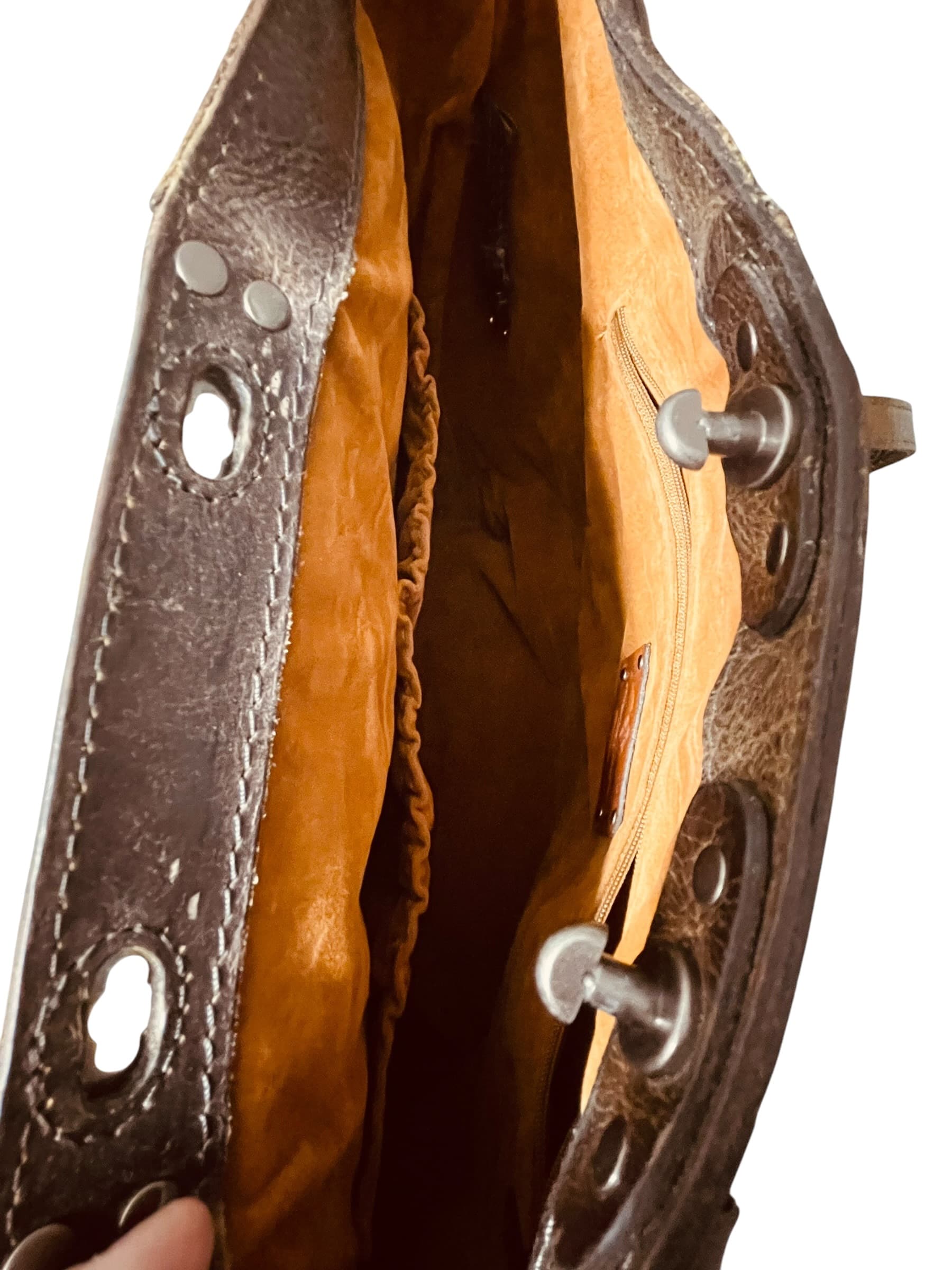 Patricia Nash Benvenuto Leather Tote Bag - Thumbnail 11