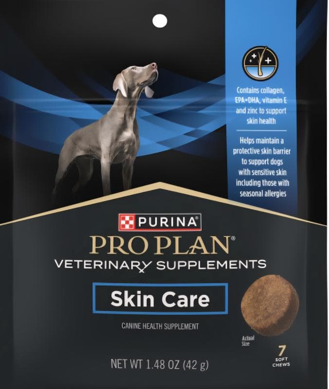 Purina Pro Plan Veterinary Supplements Skin Care Dog Supplements with Omega-3 Fish Oil and EPA and DHA - Thumbnail 6