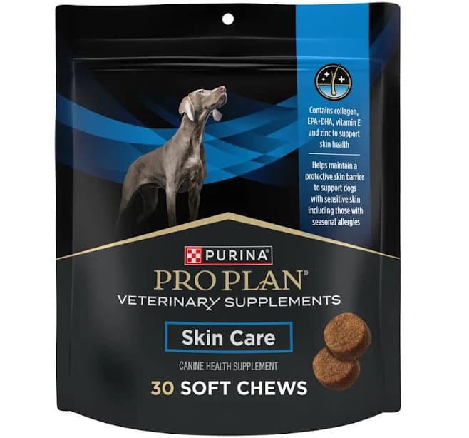Purina Pro Plan Veterinary Supplements Skin Care Dog Supplements with Omega-3 Fish Oil and EPA and DHA - Thumbnail 8