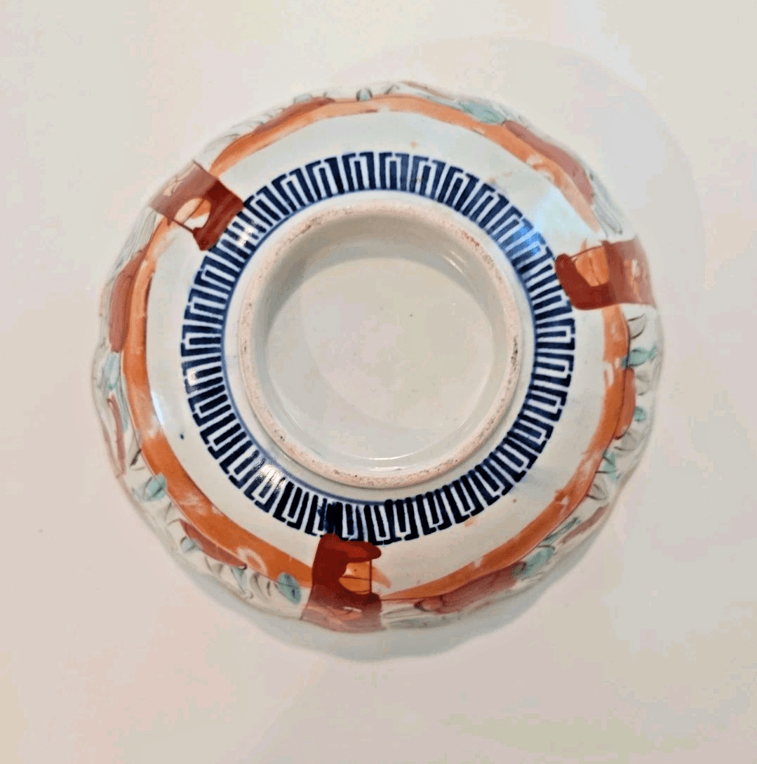 Imari Japanese Bowl, Edo Period (1816-1883), 8.75" - Thumbnail 5