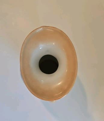 Antique Victoria Austria Yellow Floral Vase 13.5" c. 1904 - 1918 - Thumbnail 5
