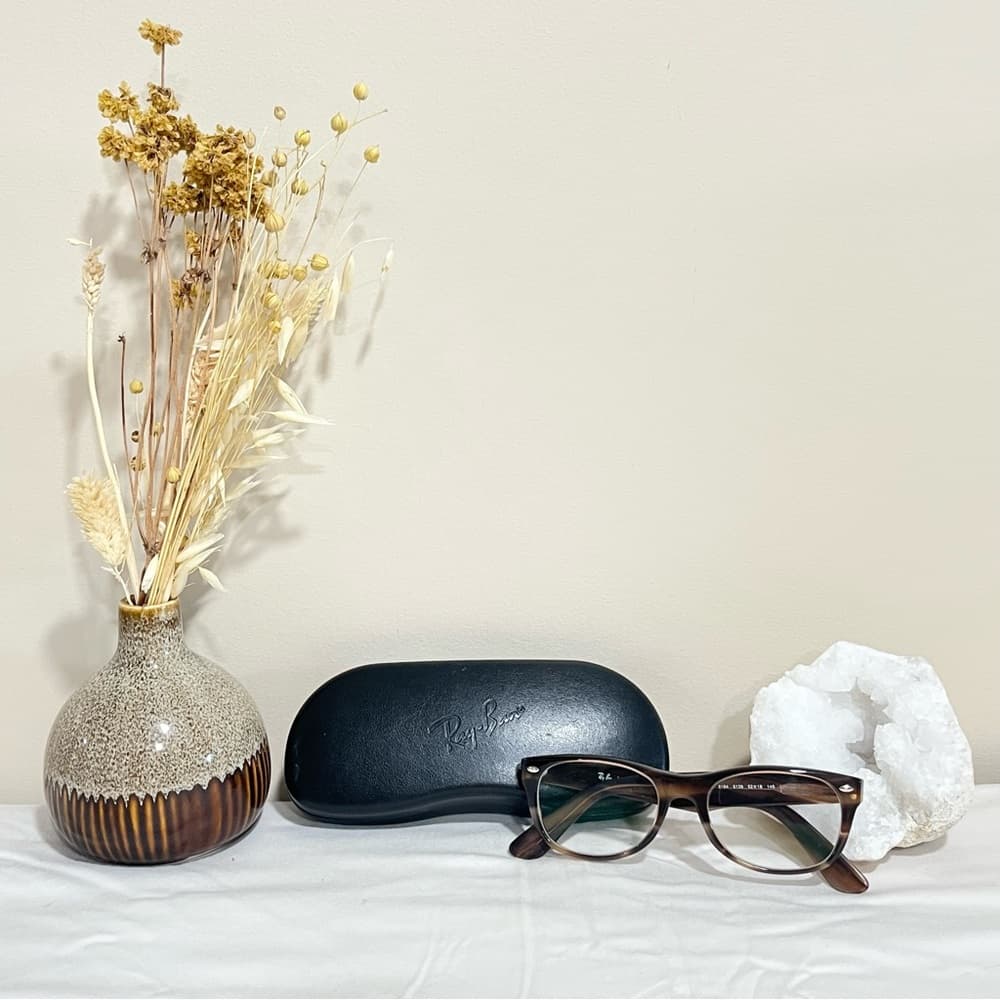 Ray-Ban Brown Tortoise Frame Glasses - Thumbnail 8
