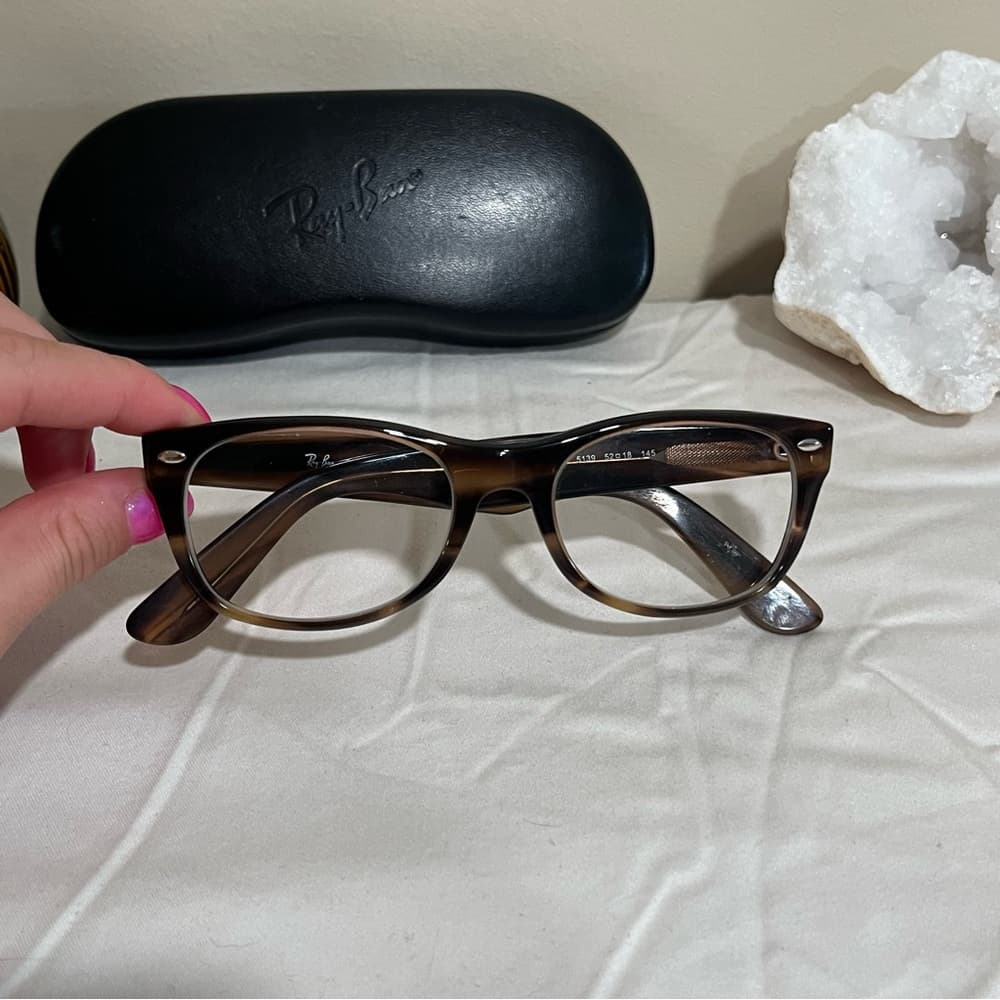 Ray-Ban Brown Tortoise Frame Glasses - Thumbnail 2