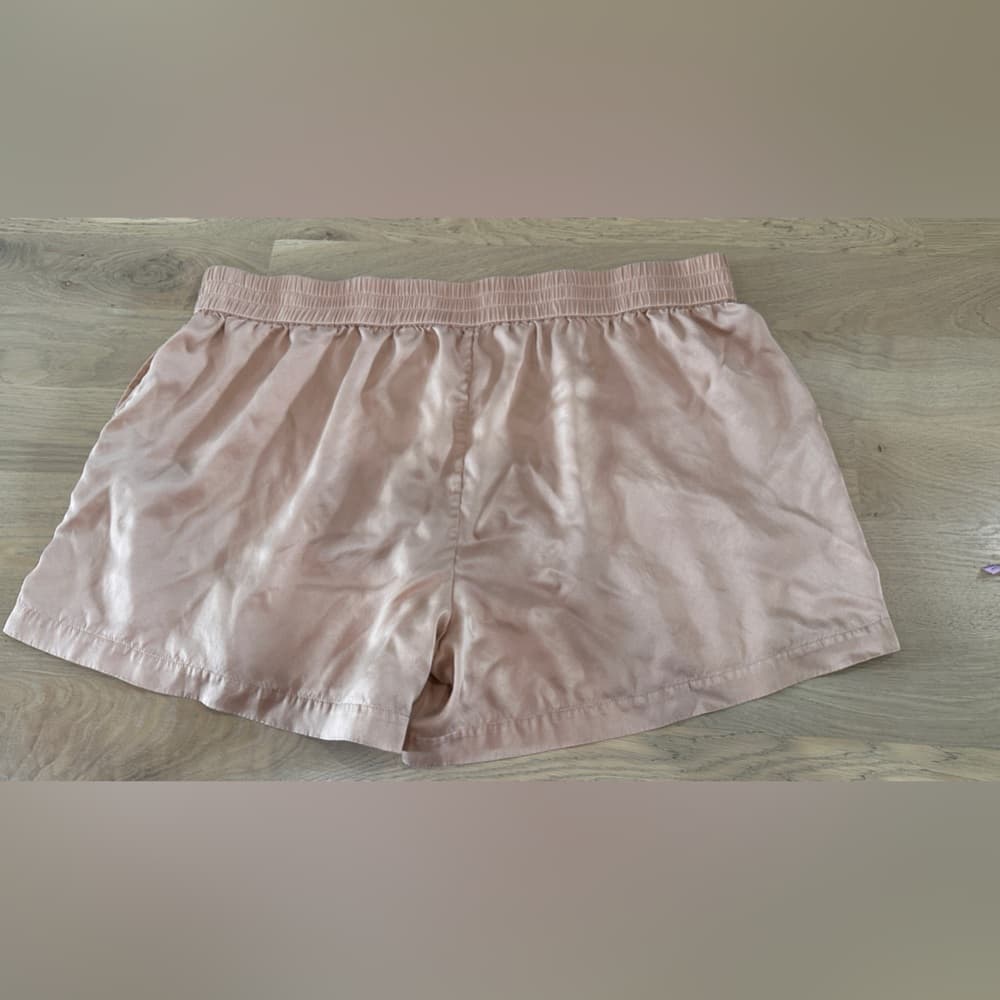 Soma Blush Pink Satin V-Neck Cami & Shorts Pajama Set - Thumbnail 12