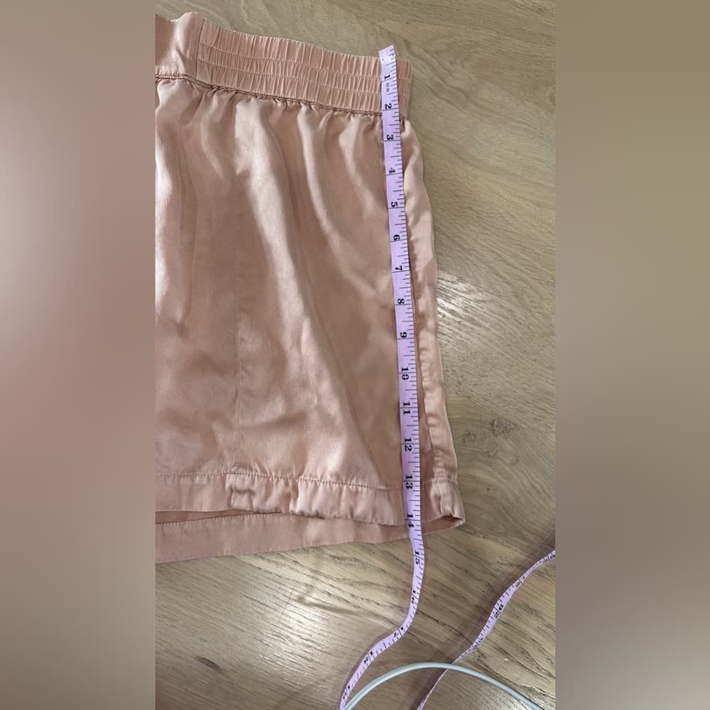 Soma Blush Pink Satin V-Neck Cami & Shorts Pajama Set - Thumbnail 10
