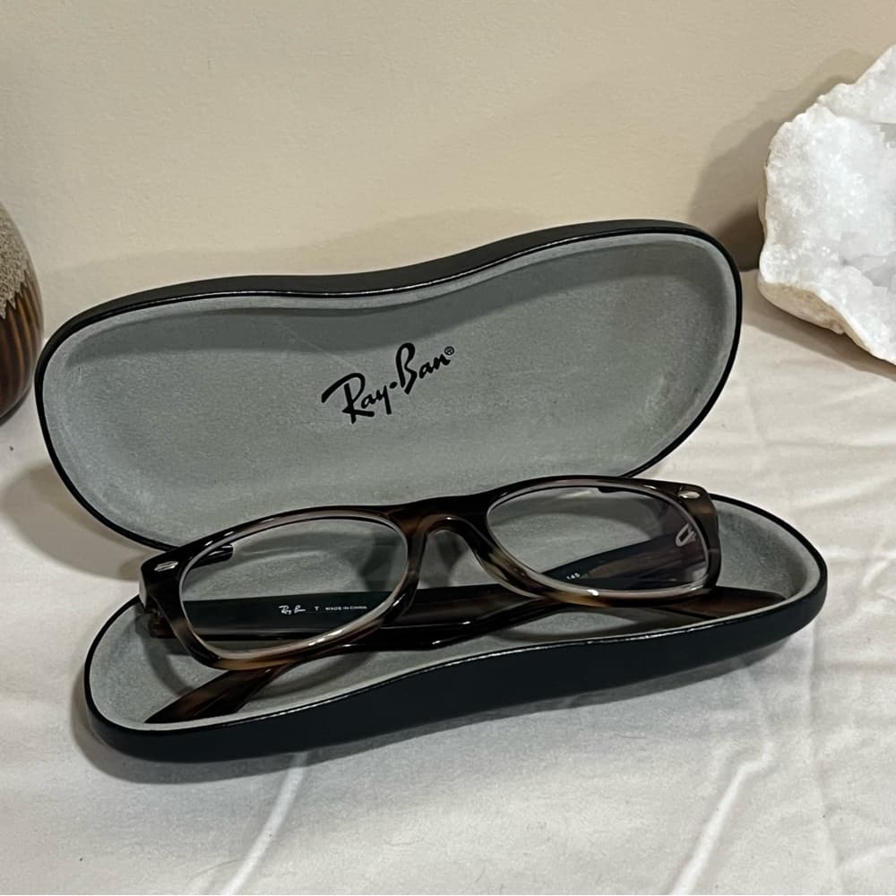 Ray-Ban Brown Tortoise Frame Glasses - Thumbnail 7