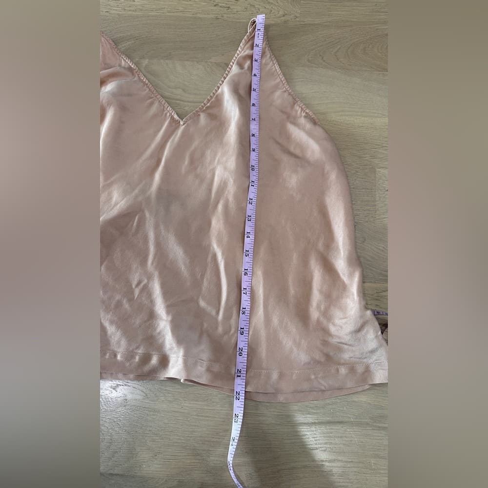 Soma Blush Pink Satin V-Neck Cami & Shorts Pajama Set - Thumbnail 9
